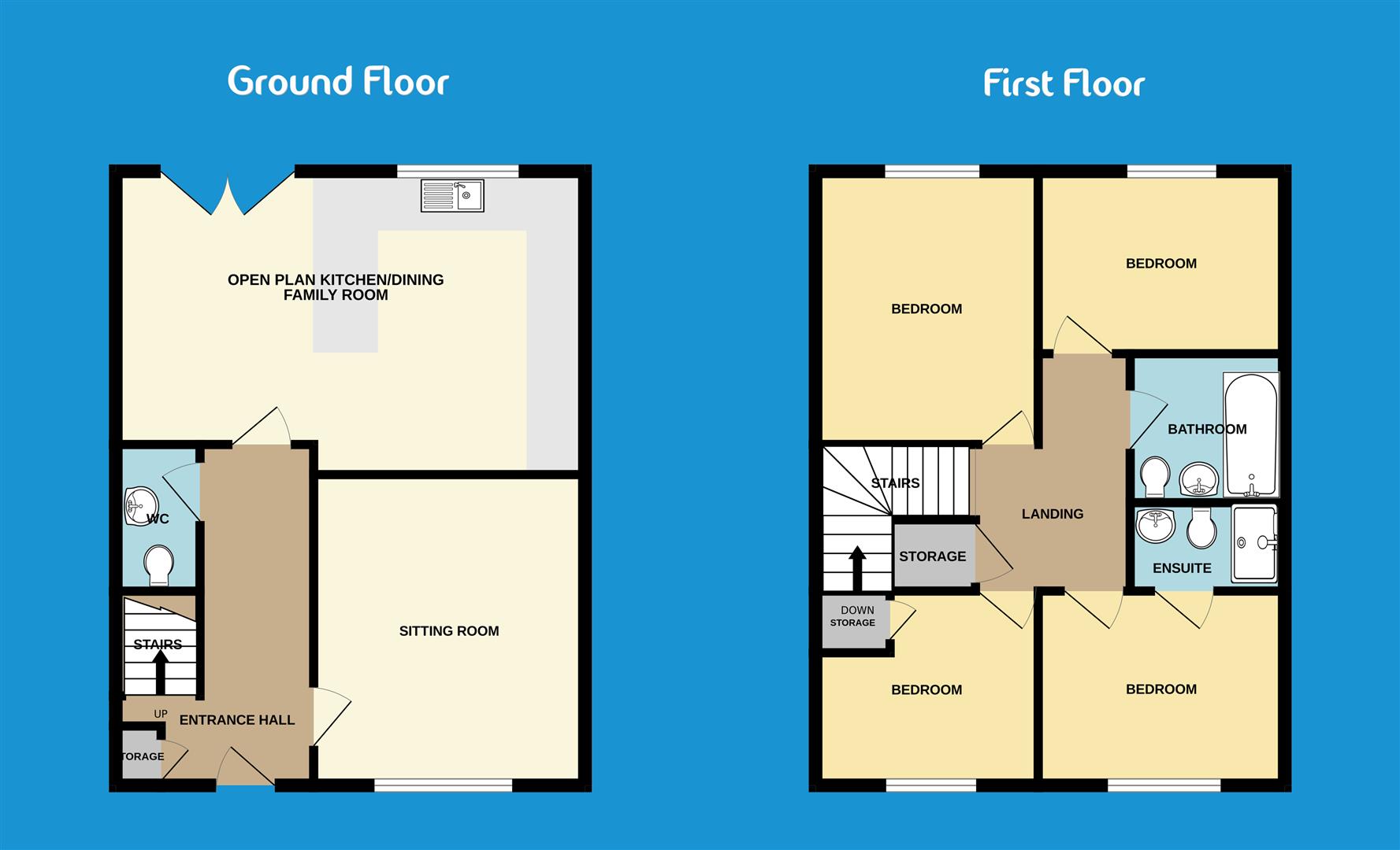 19, Bal Road, Callington floorplan