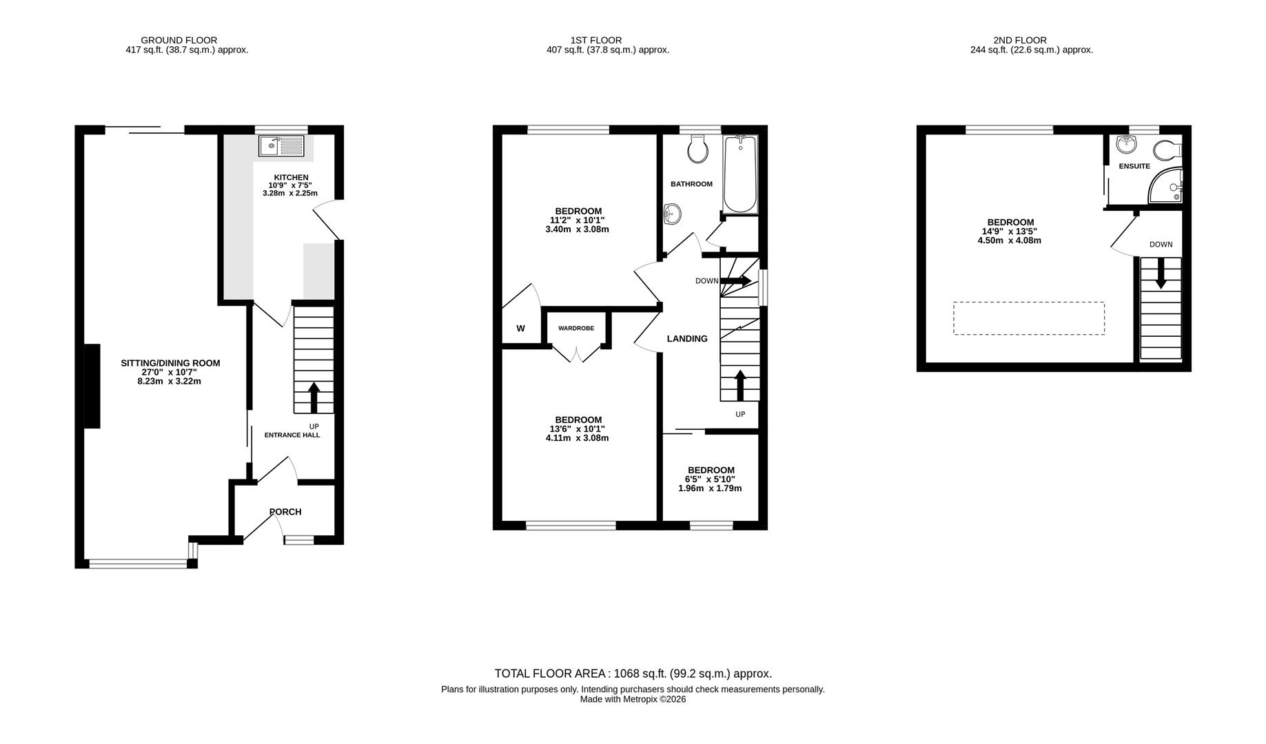 2, Condor Way, Burgess Hill floorplan