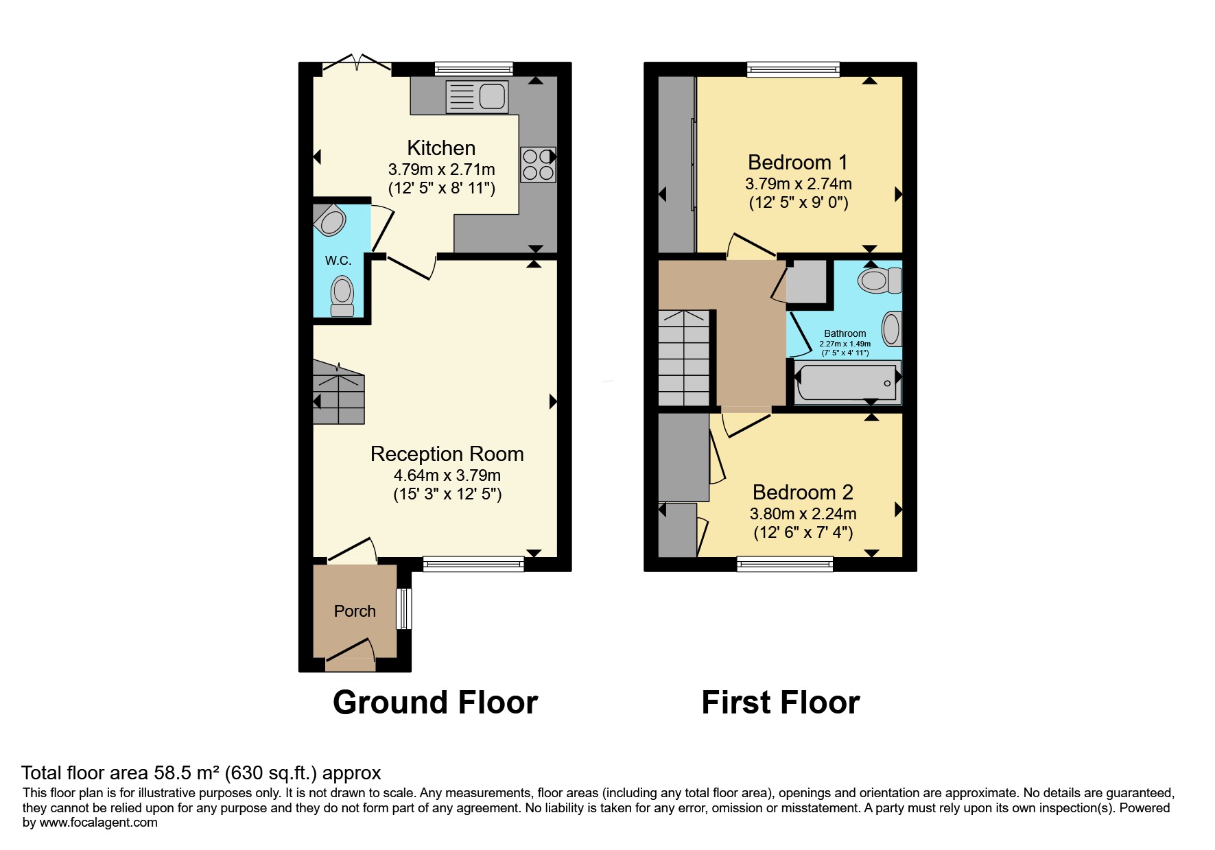 11, Kingsbridge Crescent, Middlesbrough floorplan