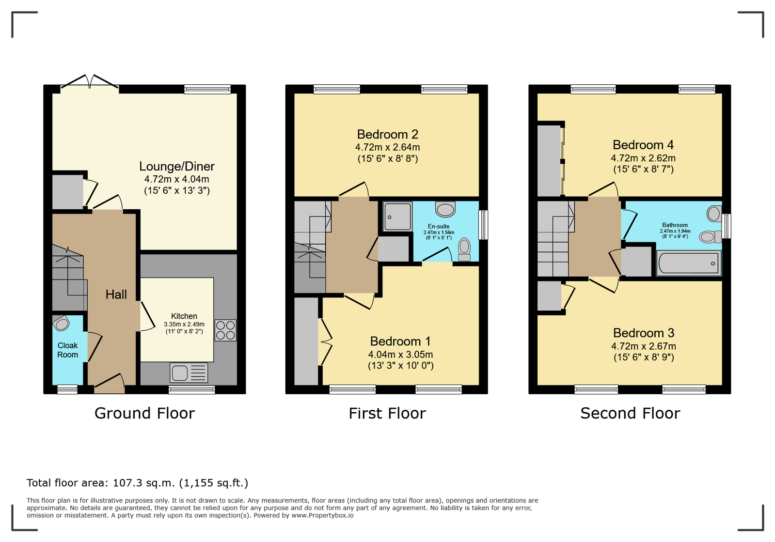 14, Mustang Close, Westbury floorplan