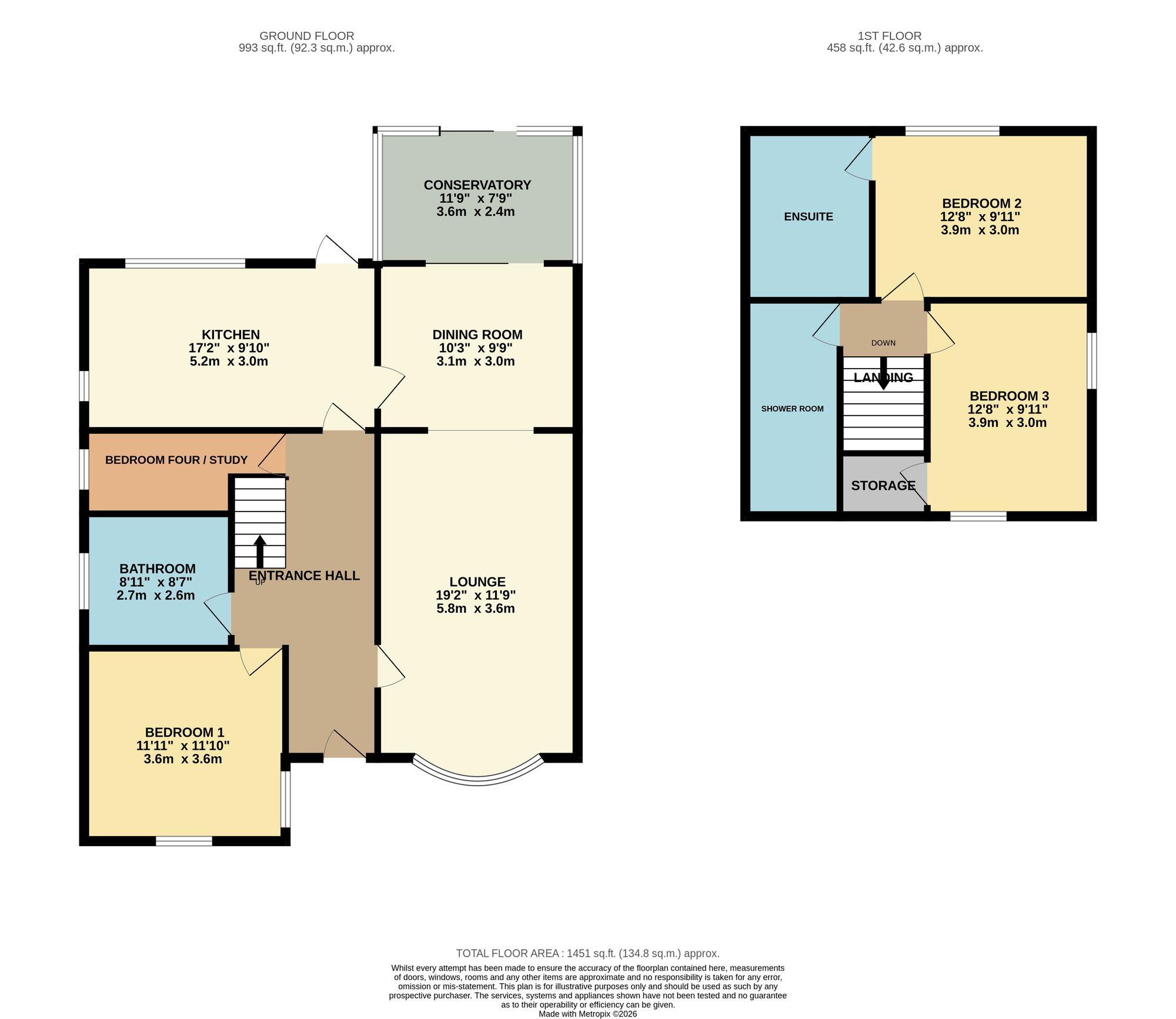 1a The Farriers, Birmingham floorplan