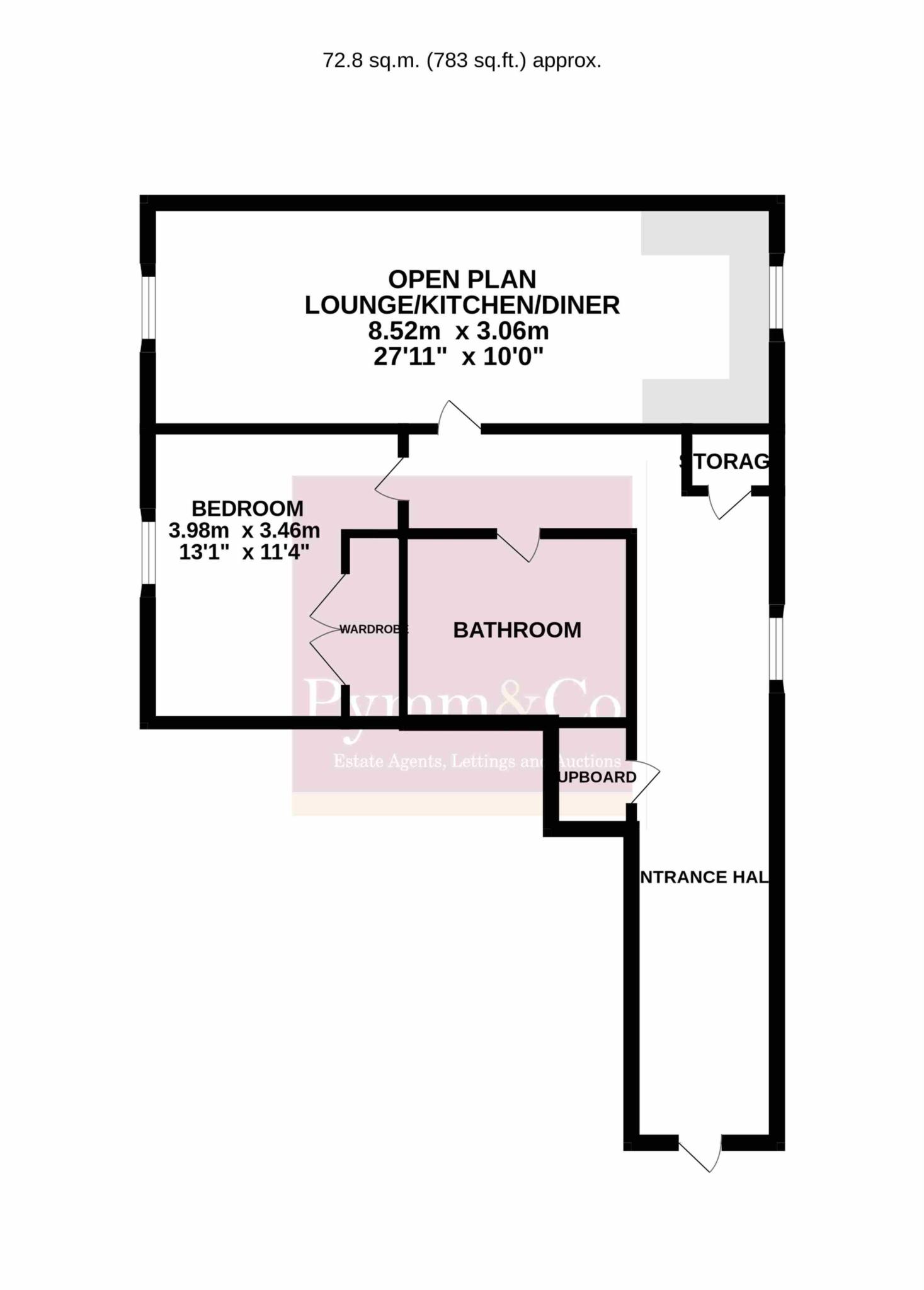 Bertram Way, Norwich floorplan