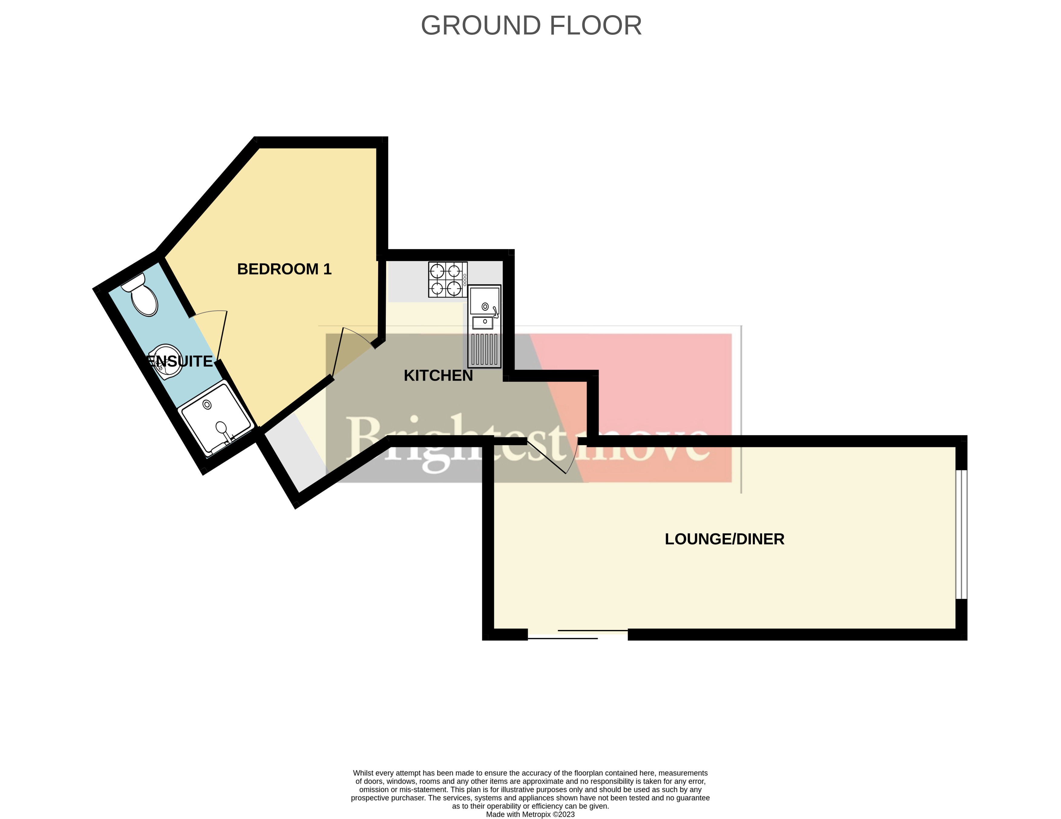 Ground Floor Apartment, 1, Wentwood Drive, Weston-super-Mare floorplan