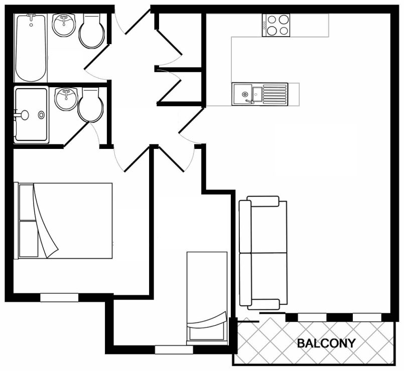 2 Bedrooms Flat for sale in Bowman Lane, Hunslet, Leeds LS10