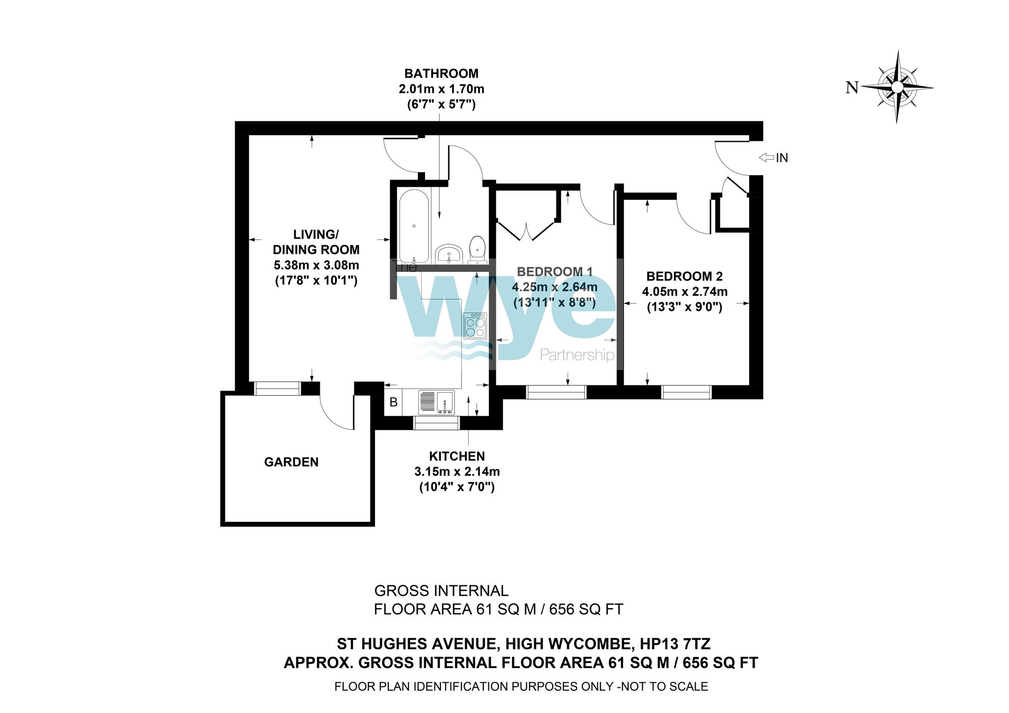 124 St. Hughs Avenue, High Wycombe floorplan