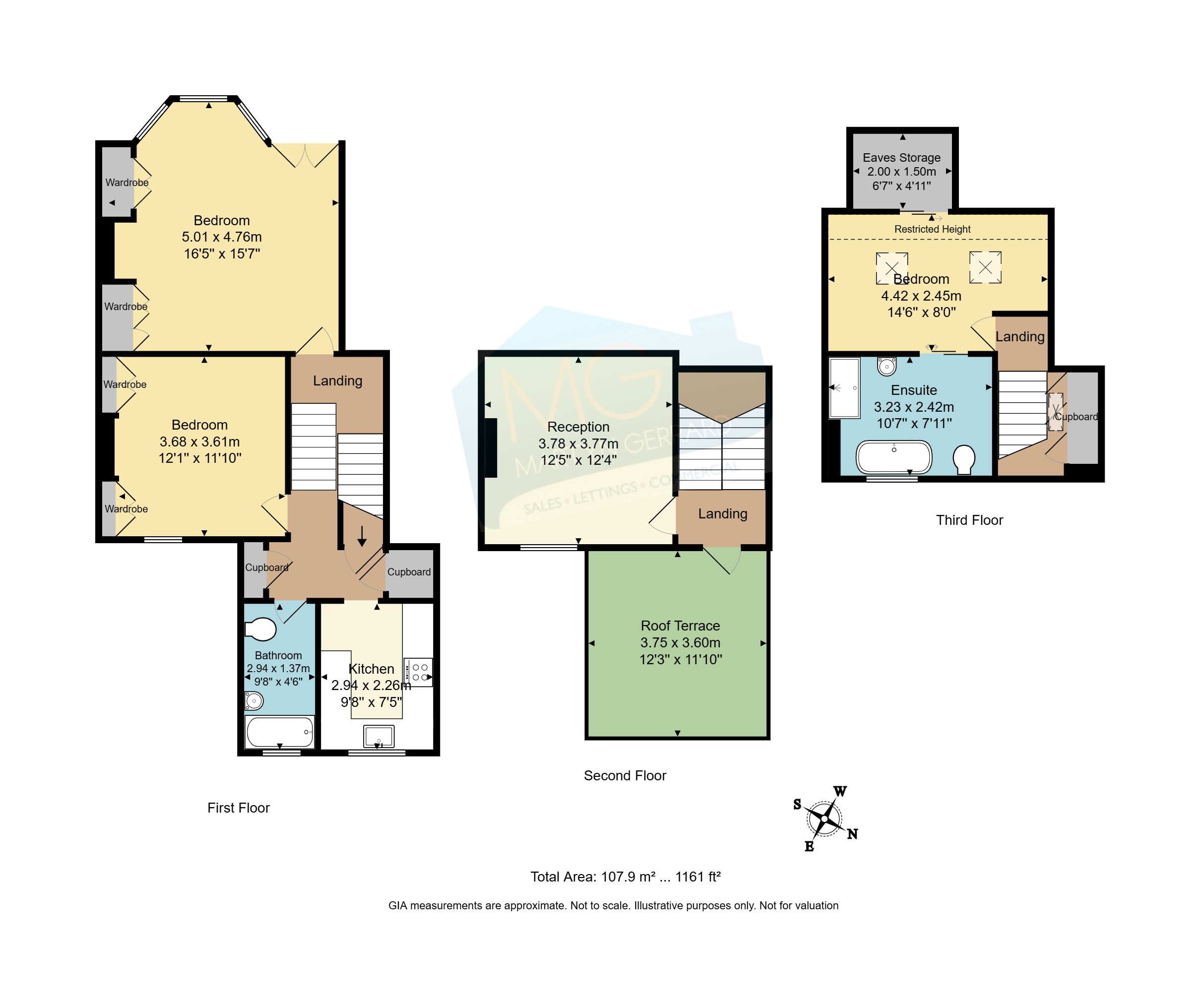 Oakfield Road, London floorplan