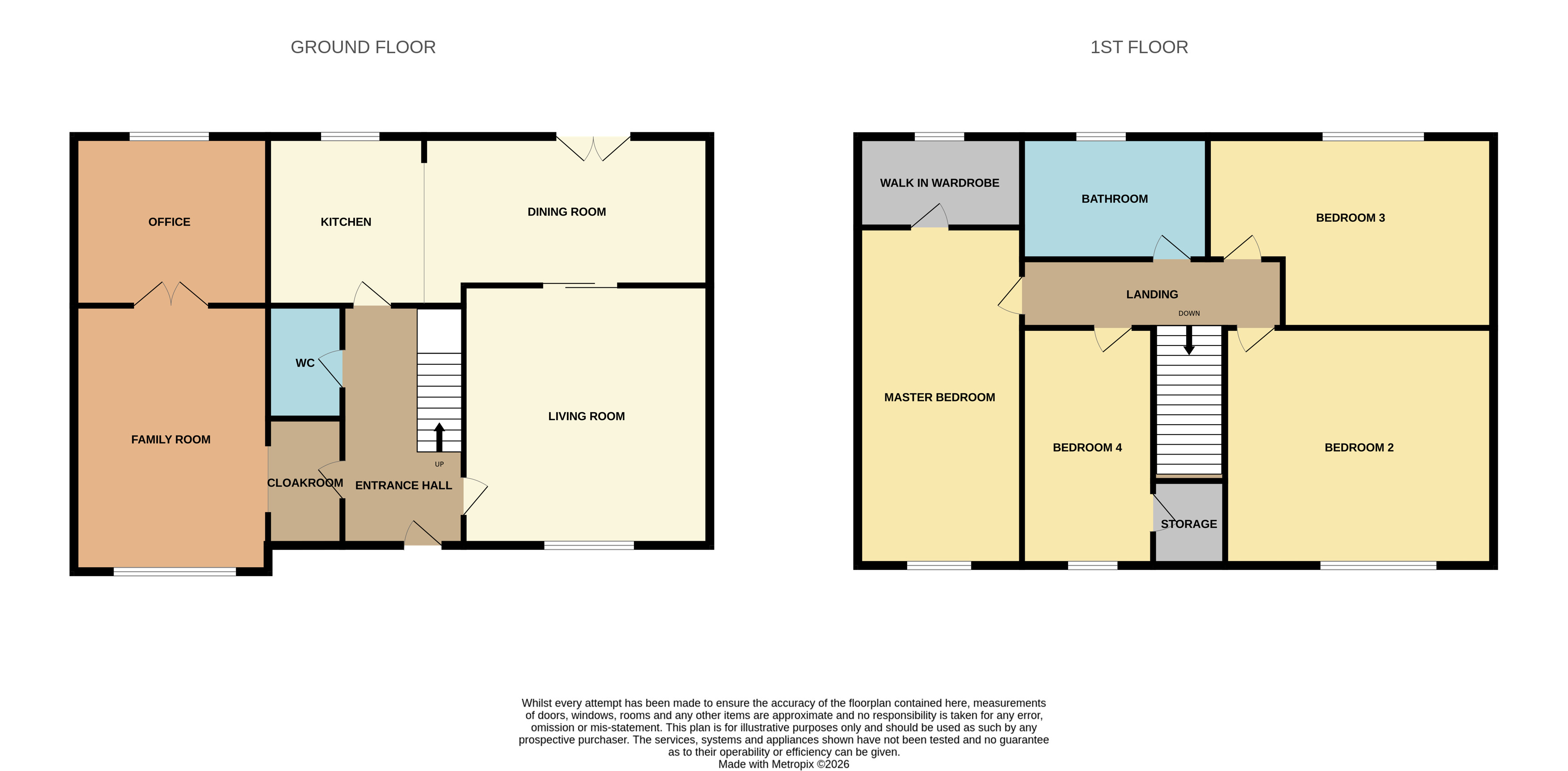 20, Wood Street, Atherstone floorplan