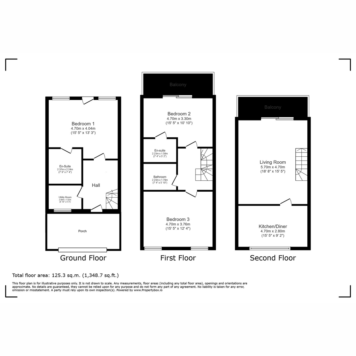 35, Hen Gei Llechi, Y Felinheli floorplan