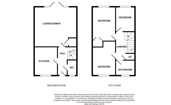 44, Horsley Drive, Great Yarmouth floorplan