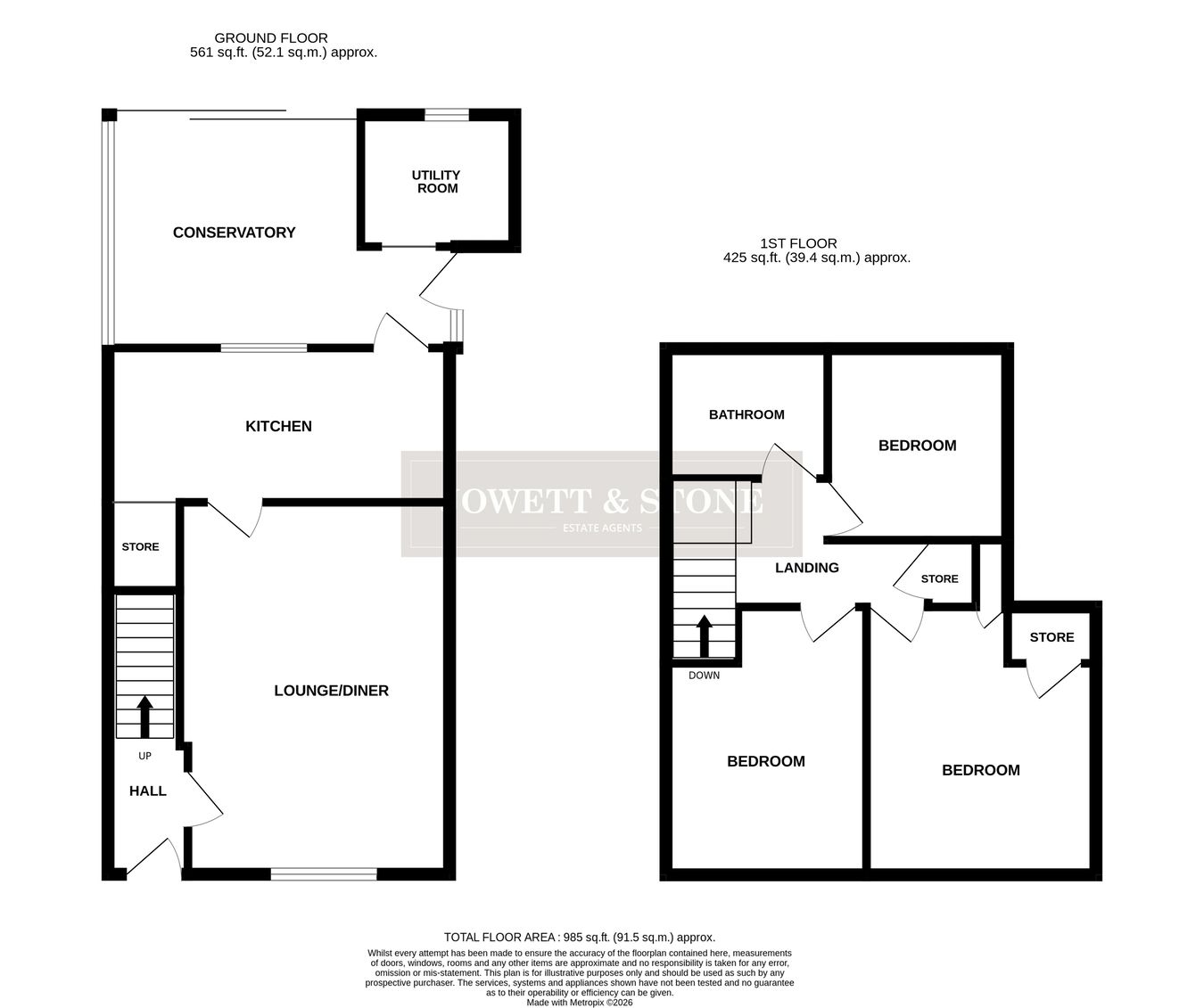93, Scotswood Crescent, Leicester floorplan
