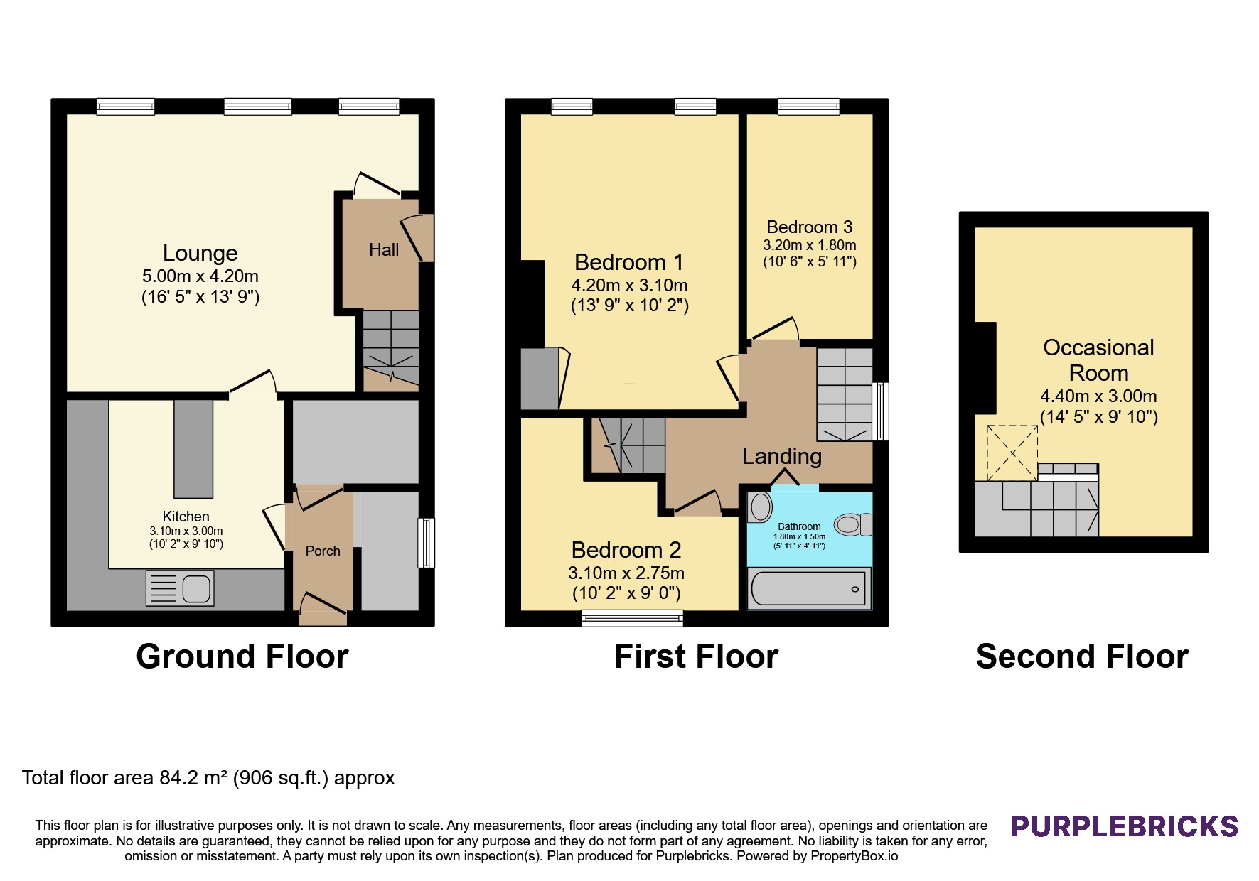 73, Galsworthy Road, Sheffield floorplan