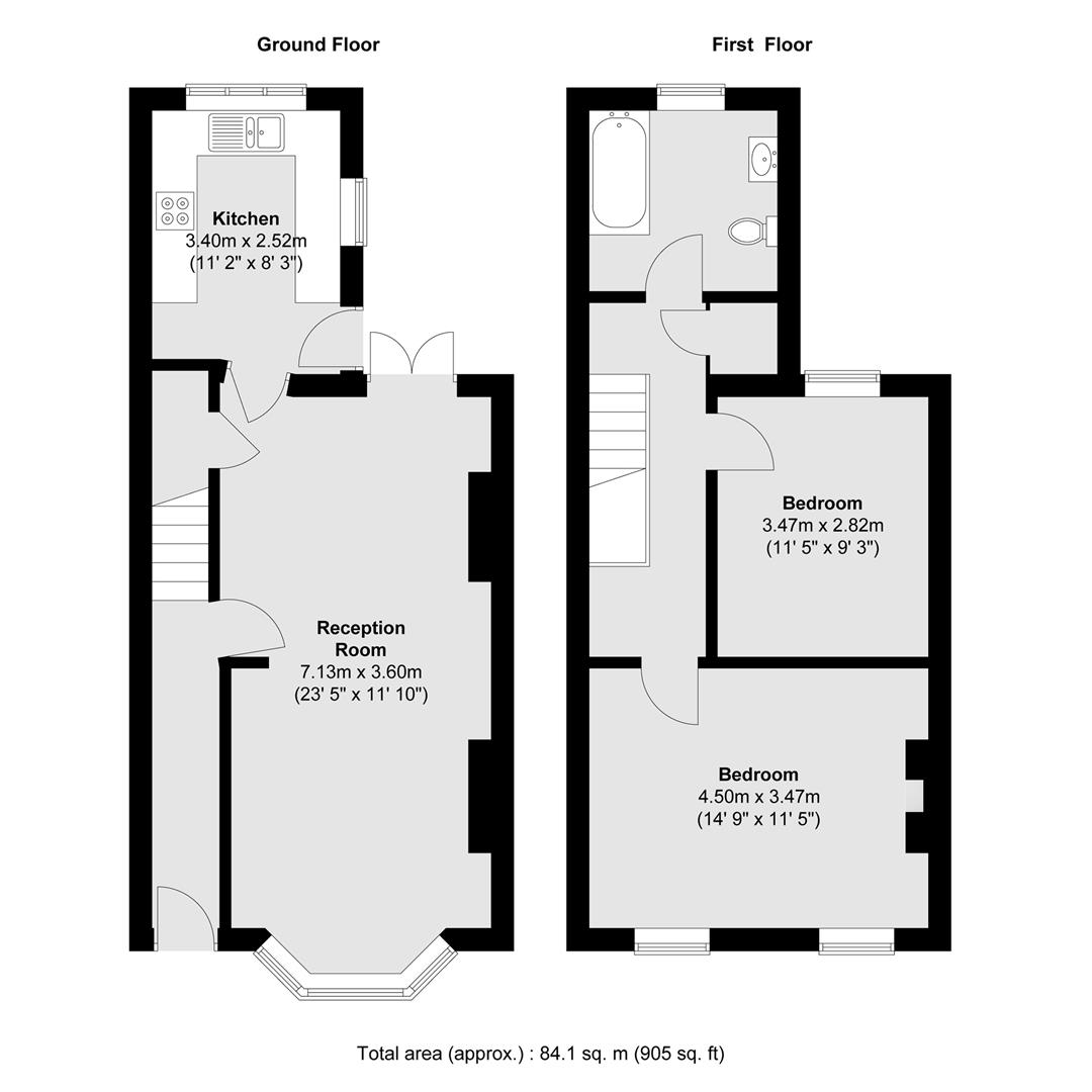 12, Belmont Road, Harrow floorplan