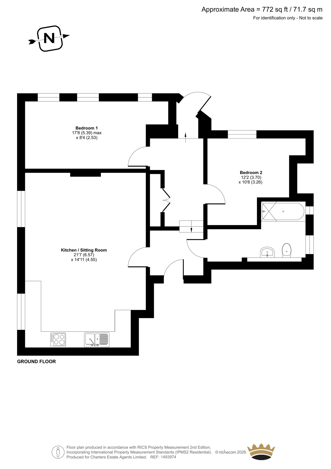 St Johns House- Apartment 2,, Juniper Gardens, Hampshire floorplan
