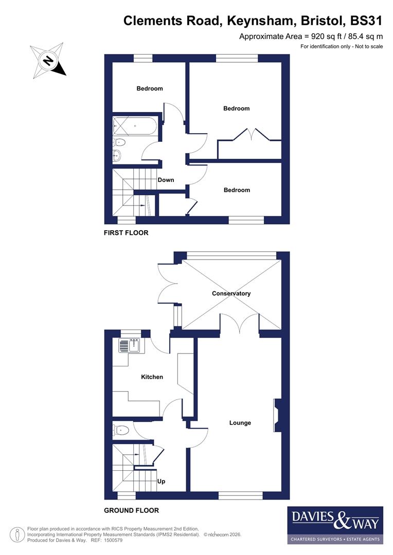44, St Clements Road, Bristol floorplan