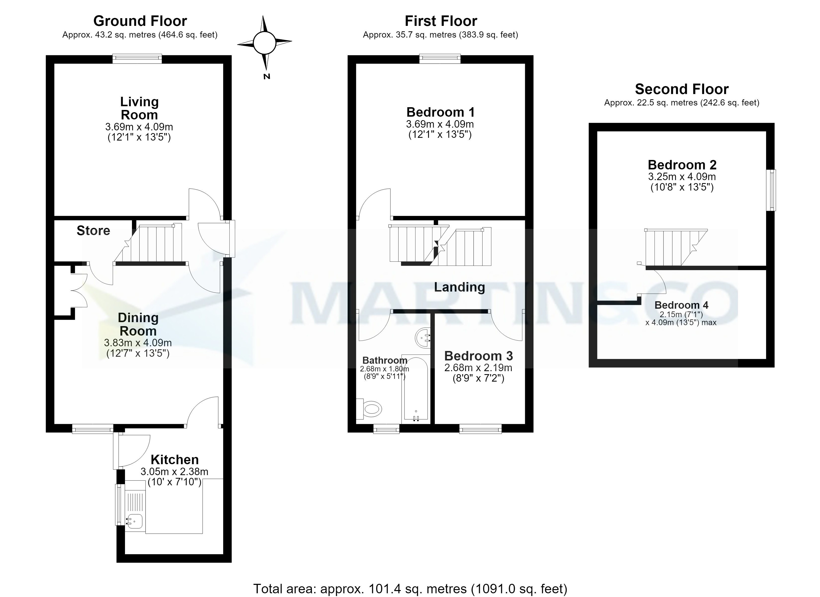 8, Bracebridge Cottages, Worksop floorplan