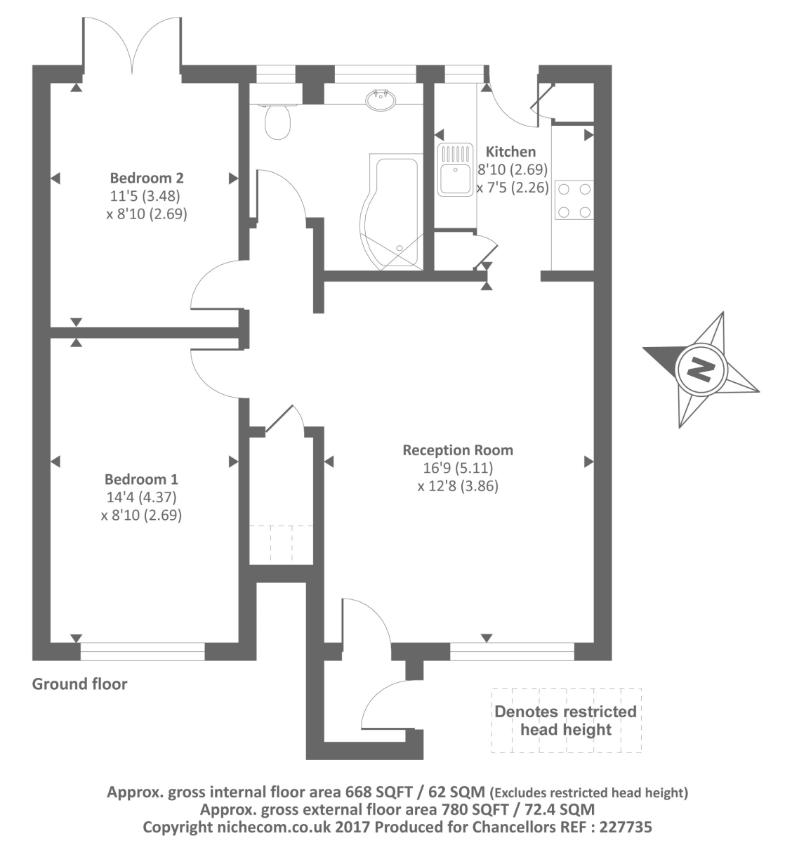 2 Bedrooms Maisonette to rent in Ray Park Avenue, Maidenhead SL6