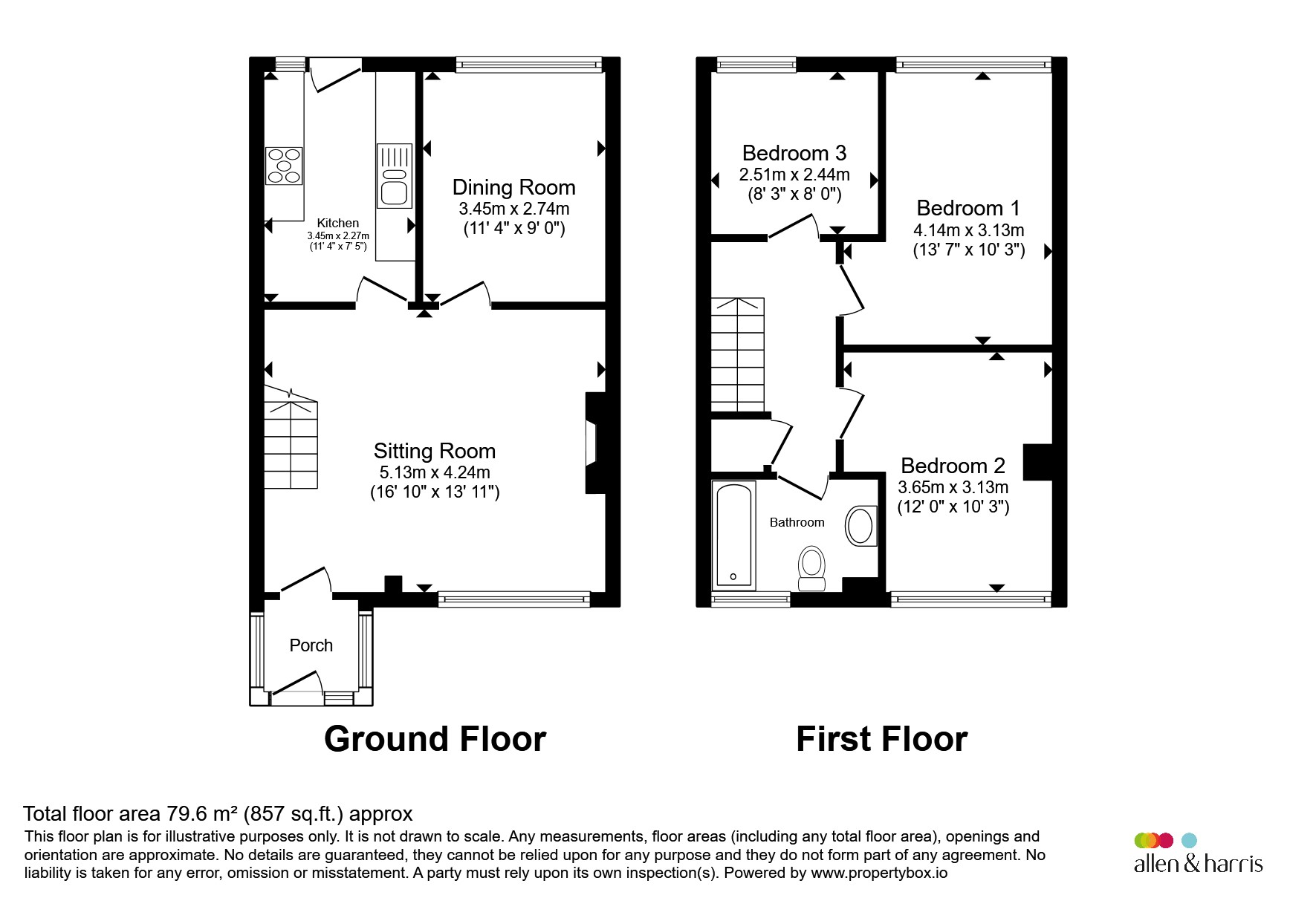 167, Ringswell Gardens, Bath floorplan