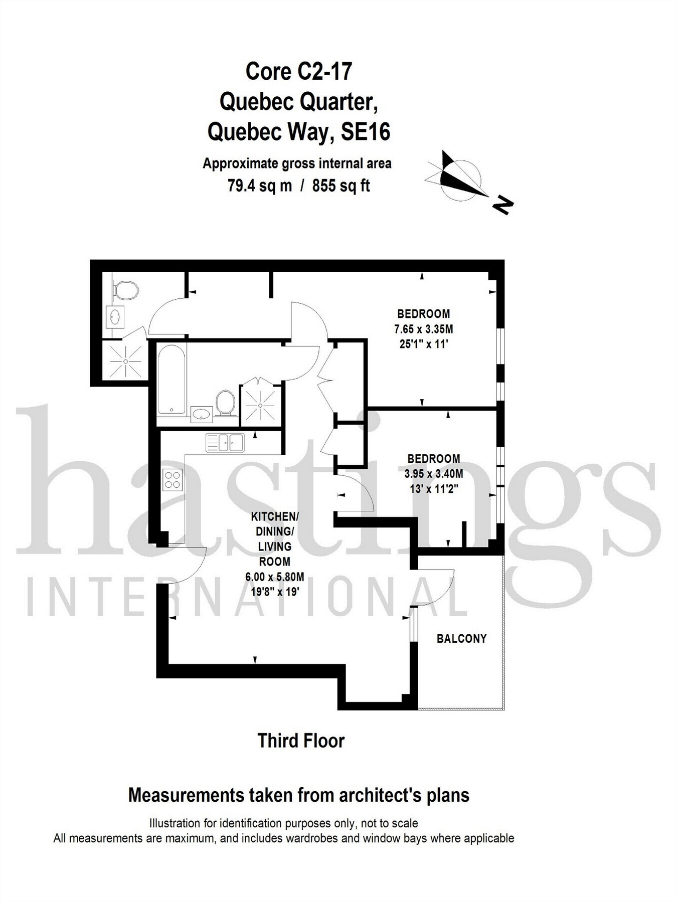 2 Bedrooms Flat for sale in Sitka House, 20 Quebec Way, Canada Water SE16