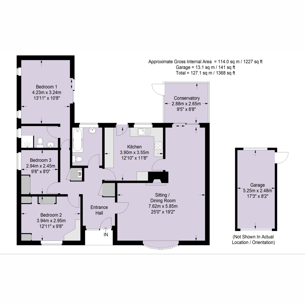 46, Acacia Avenue, Verwood floorplan