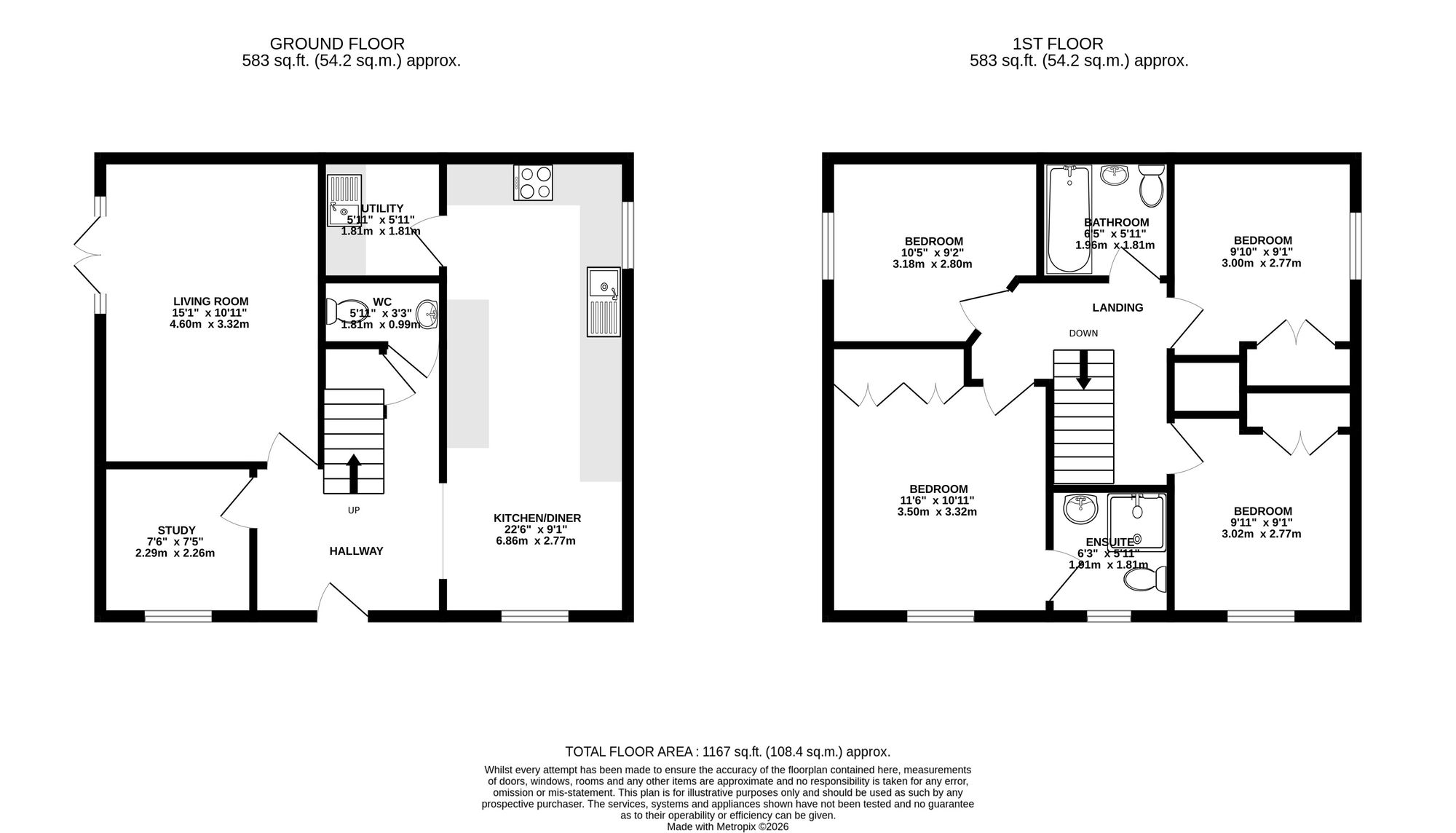 8 Gloch Wen Close, Newport floorplan