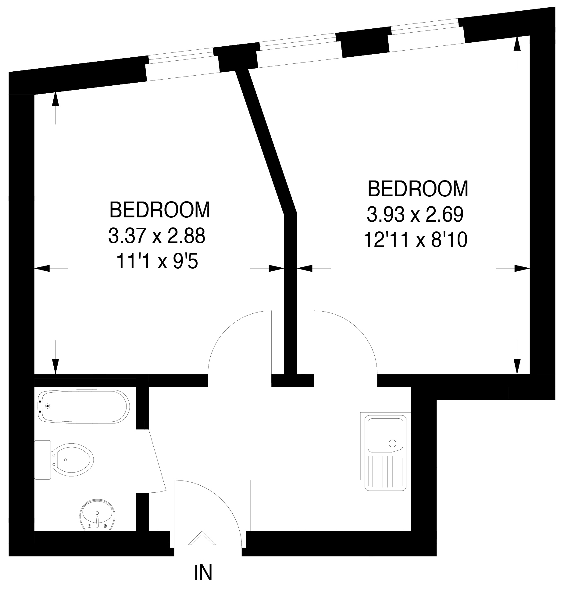 2 Bedrooms Flat to rent in Edith Villas, London W14