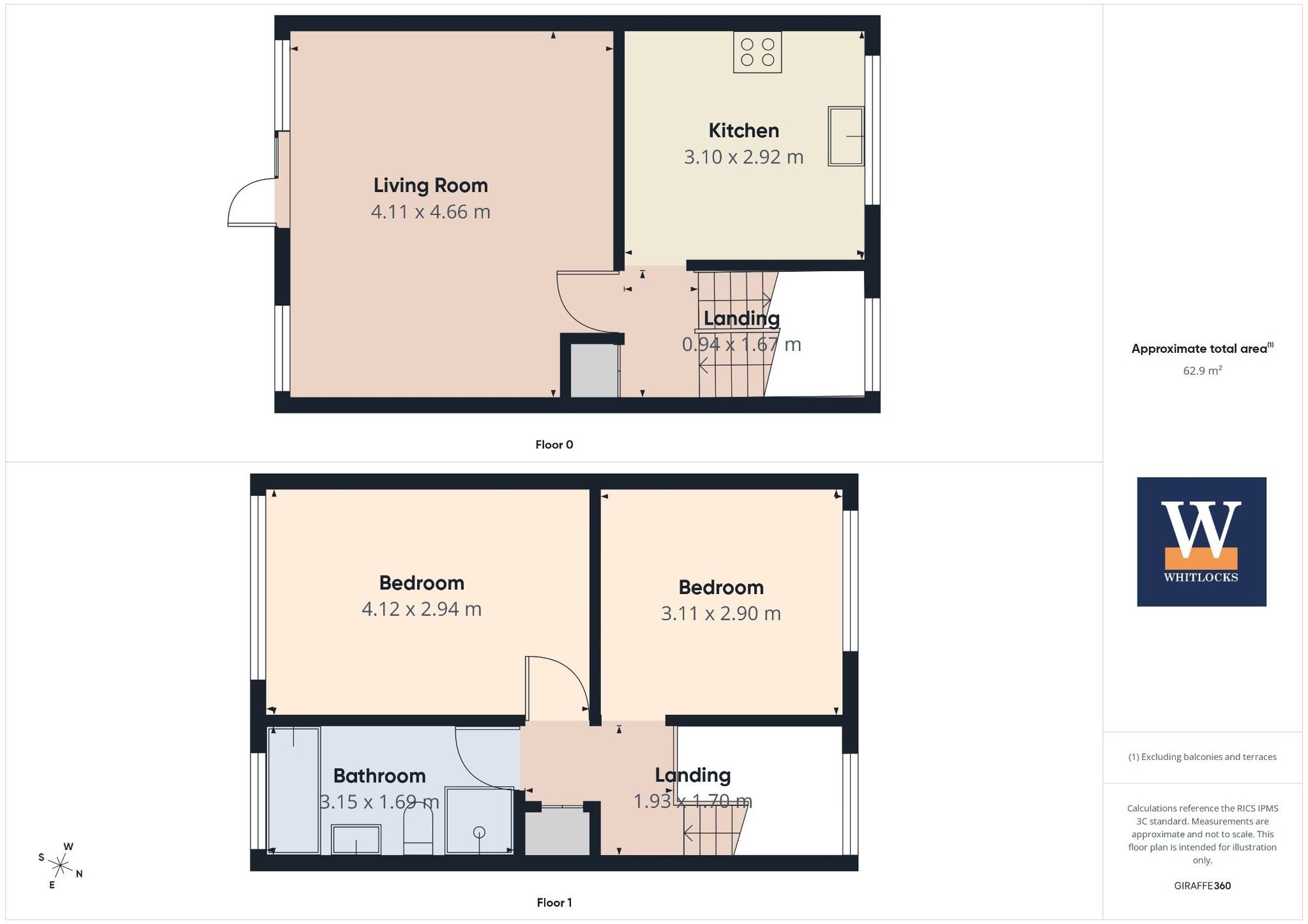 12a St. Thomas Court, Bognor Regis floorplan