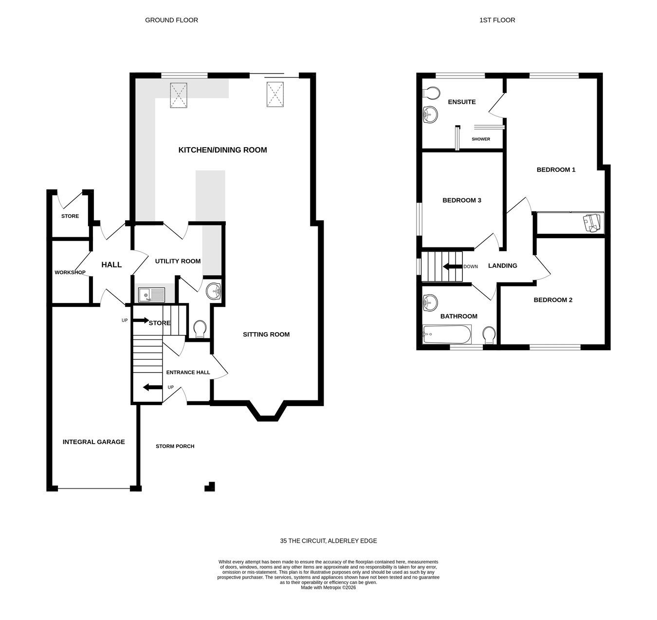 35, The Circuit, Alderley Edge floorplan