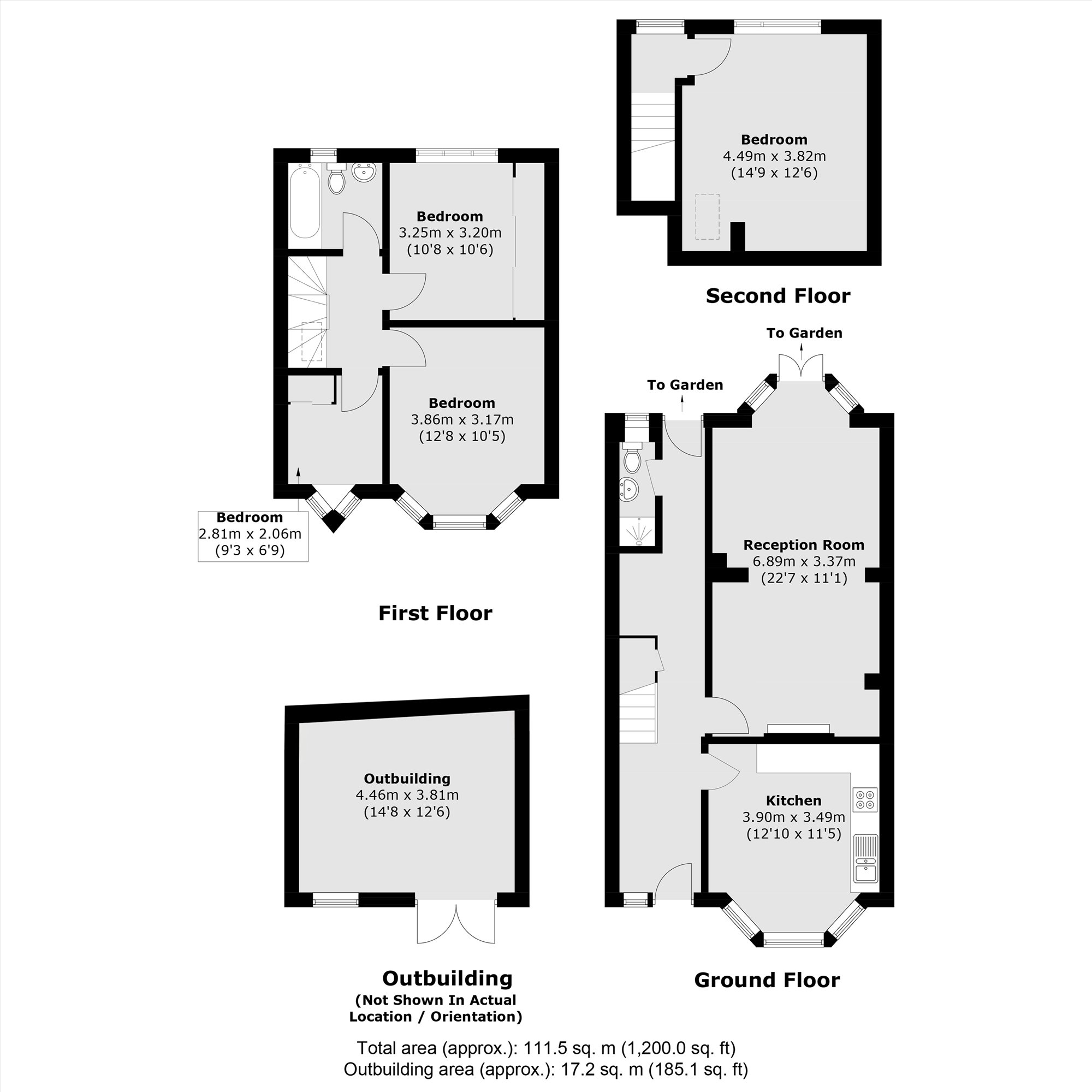 Bilton Road, Greenford floorplan