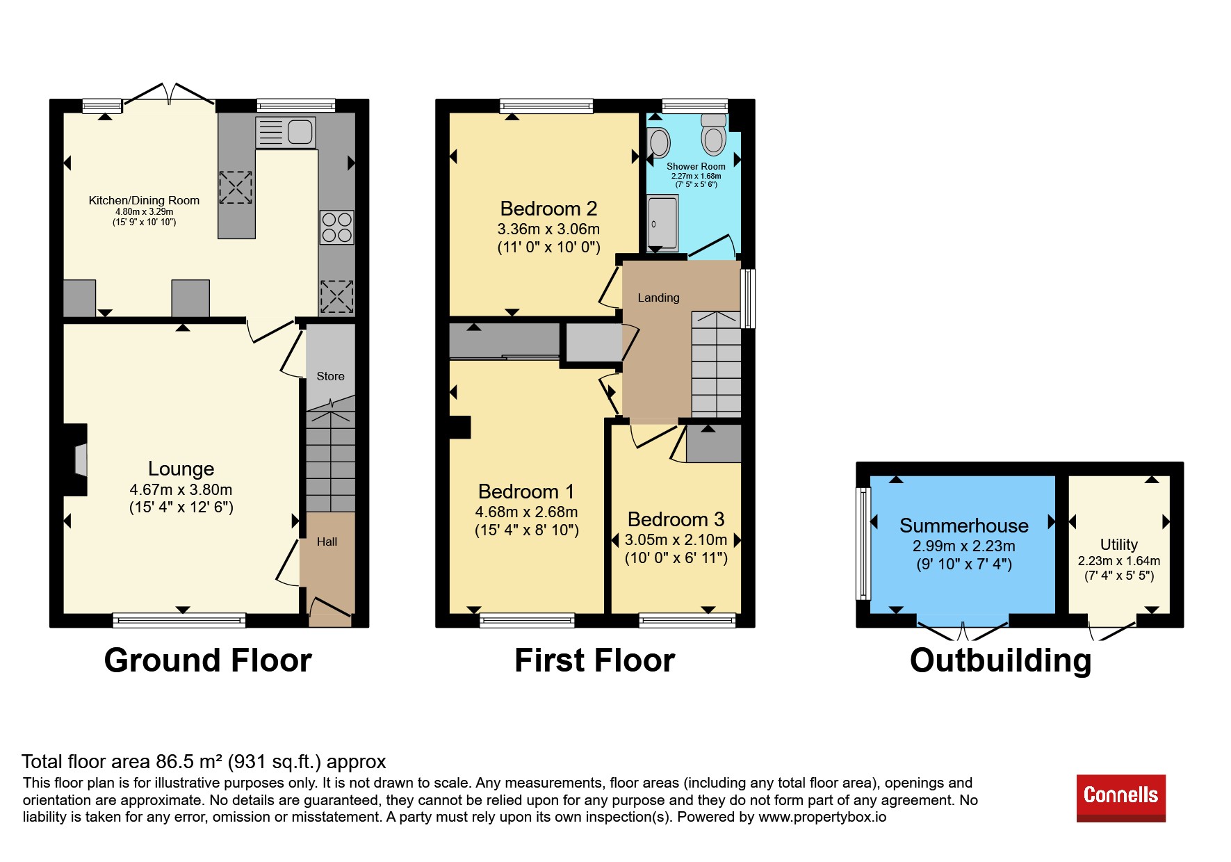 47, Cookes Drive, Leicester floorplan