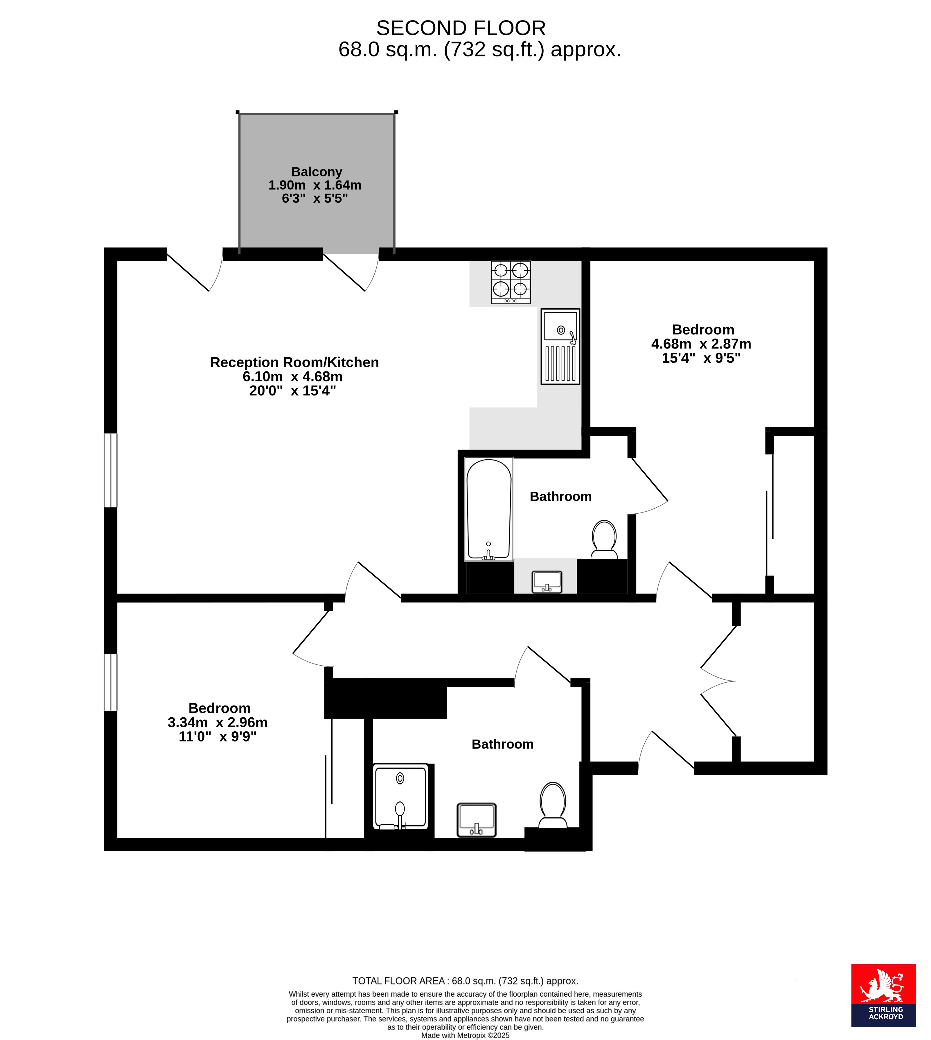Whiting Way, London floorplan