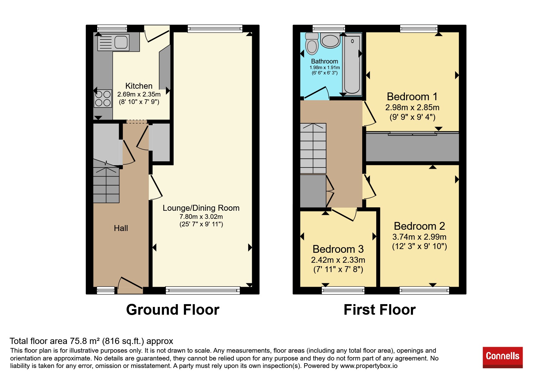 11, Folly Close, Hitchin floorplan