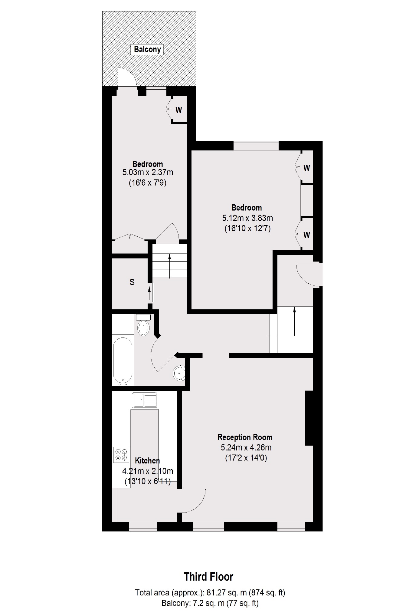 Westbourne Terrace, London floorplan