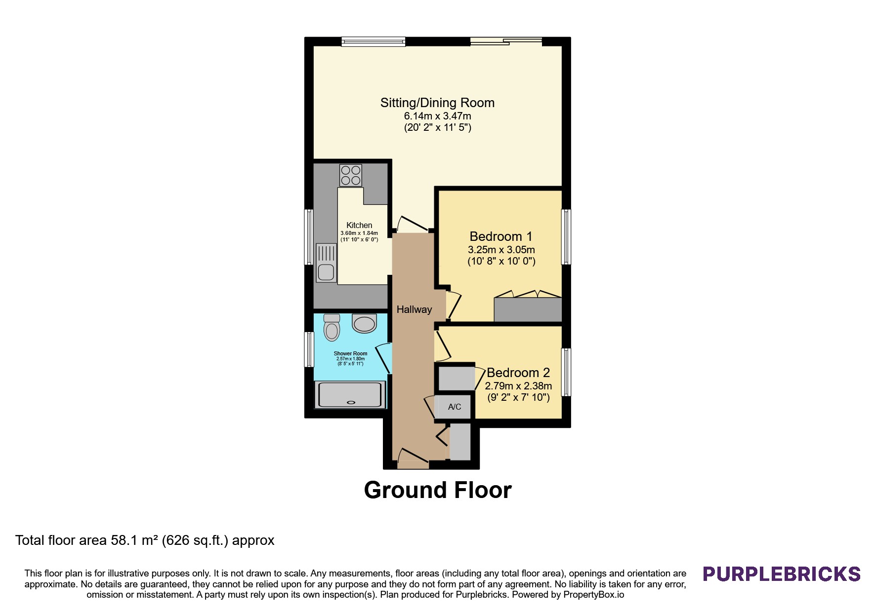 Station Road, Edenbridge floorplan
