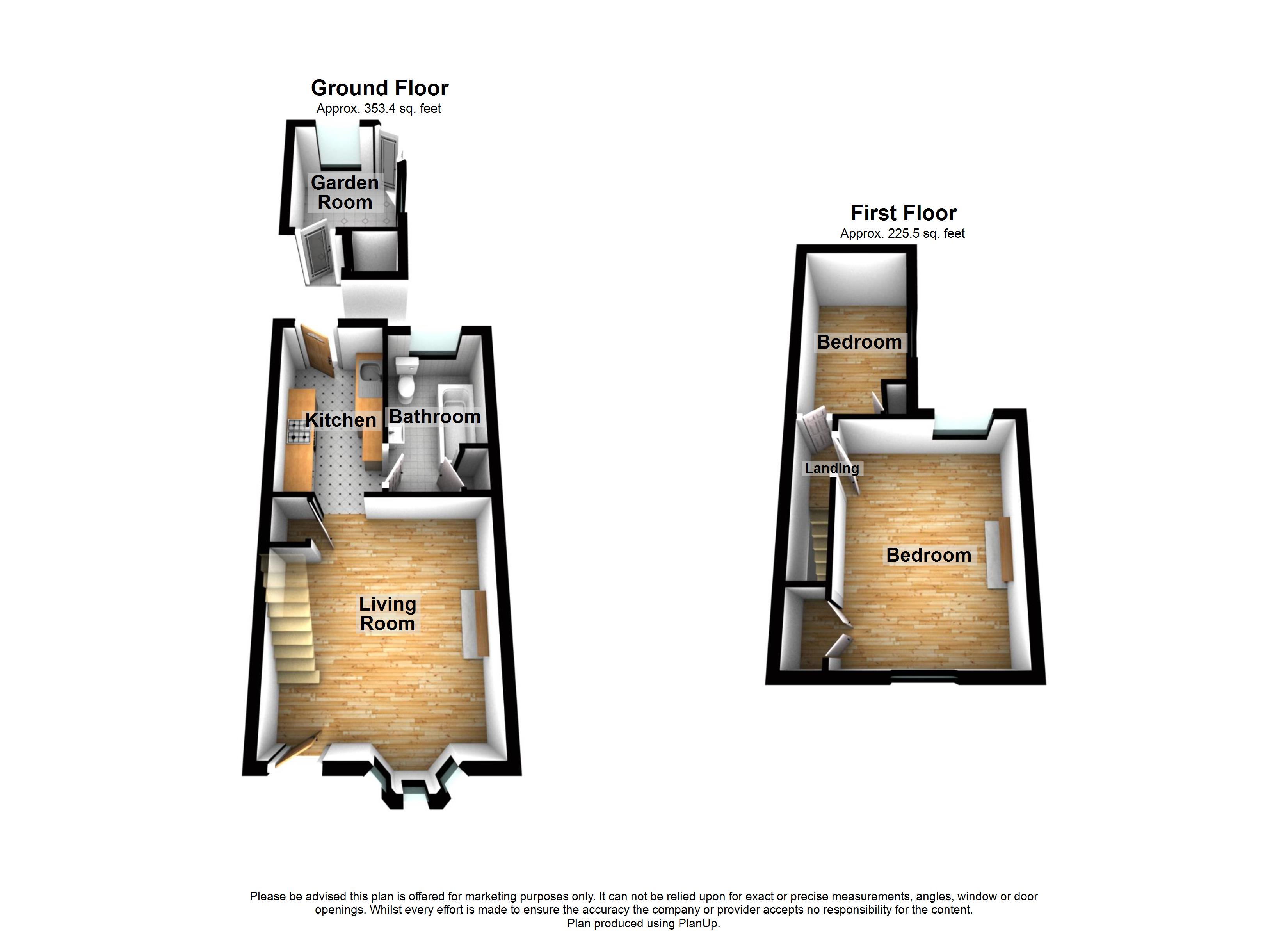 Burnt Oak Terrace, Gillingham ME7, 2 bedroom terraced house for sale