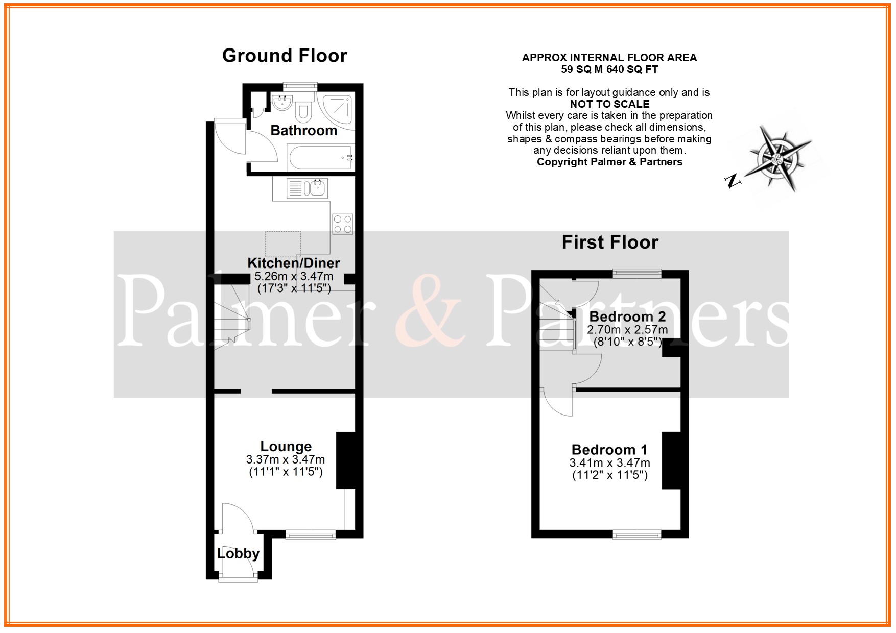 205, Baddow Road, Essex floorplan
