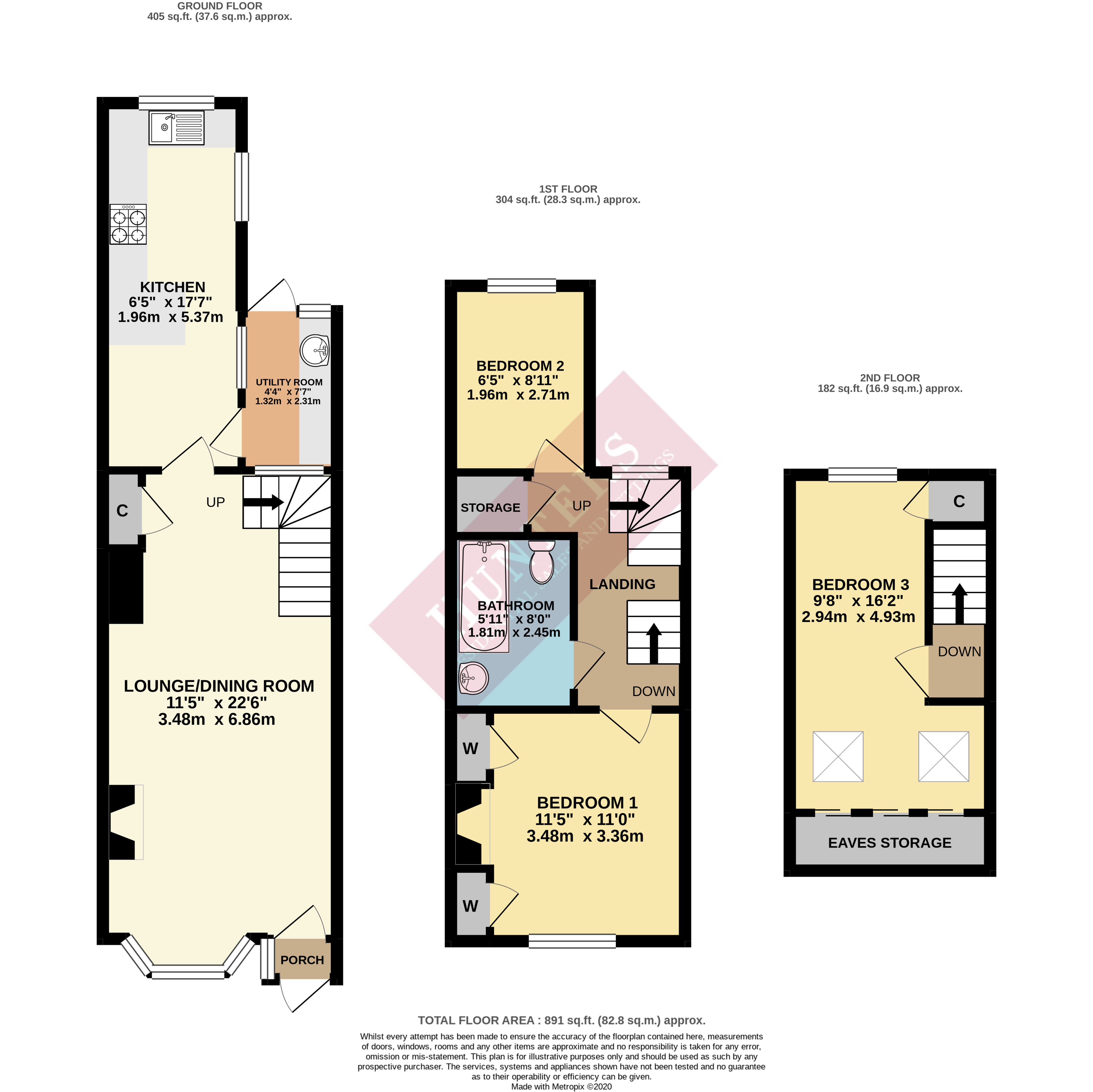 34, Calvert Road, Barnet floorplan