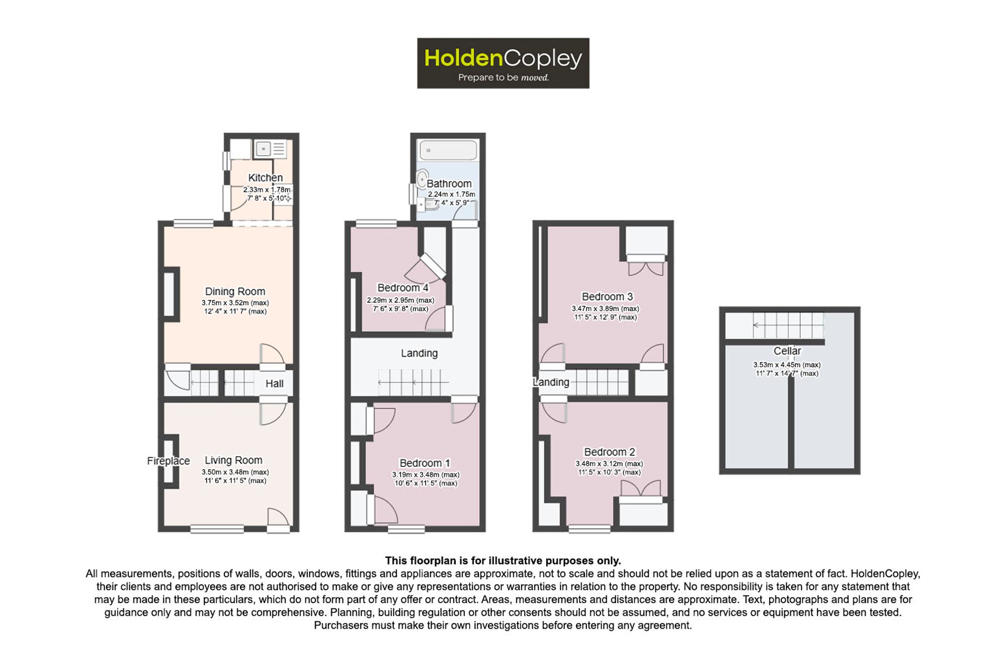 23 Drayton Street, Nottingham floorplan