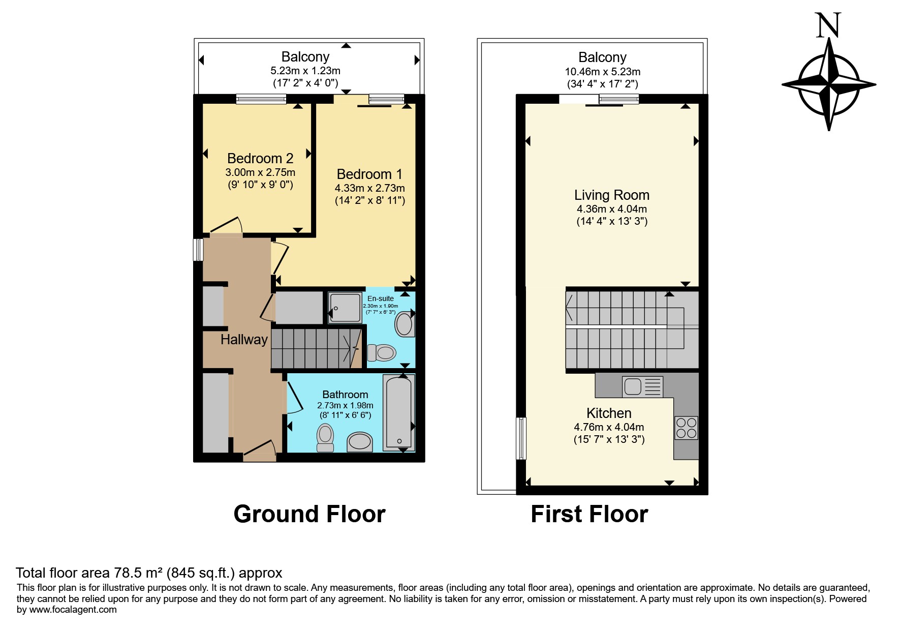 Apartment 105, Block D, Pollard Street, Manchester floorplan
