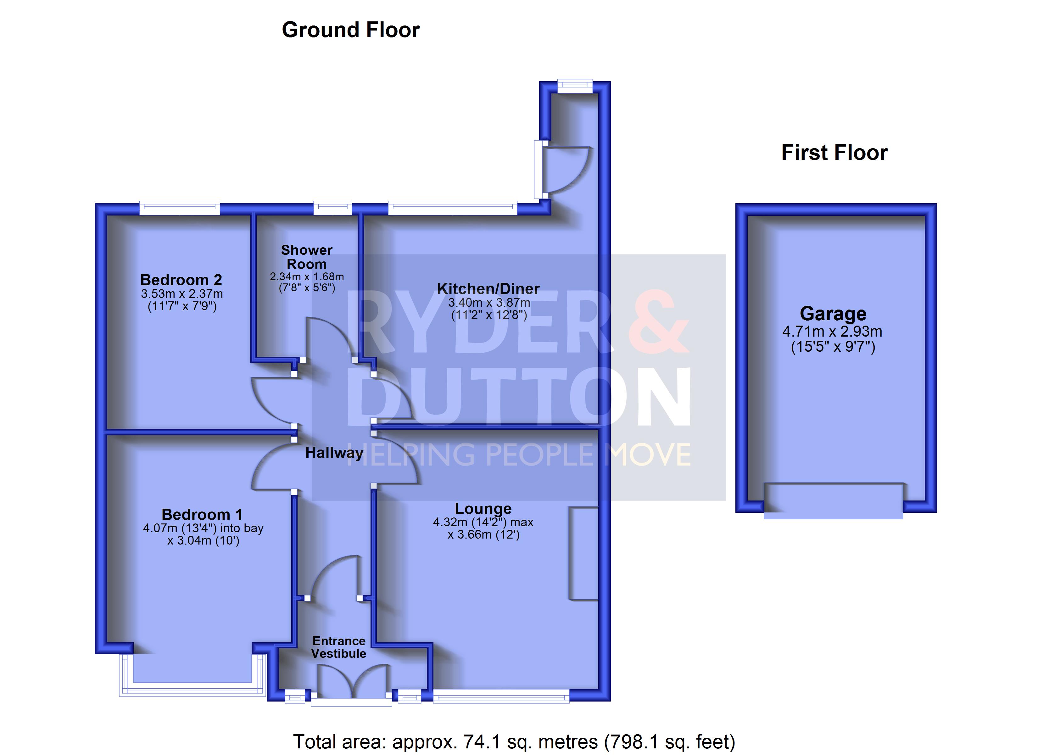 36, Partington Street, Manchester floorplan