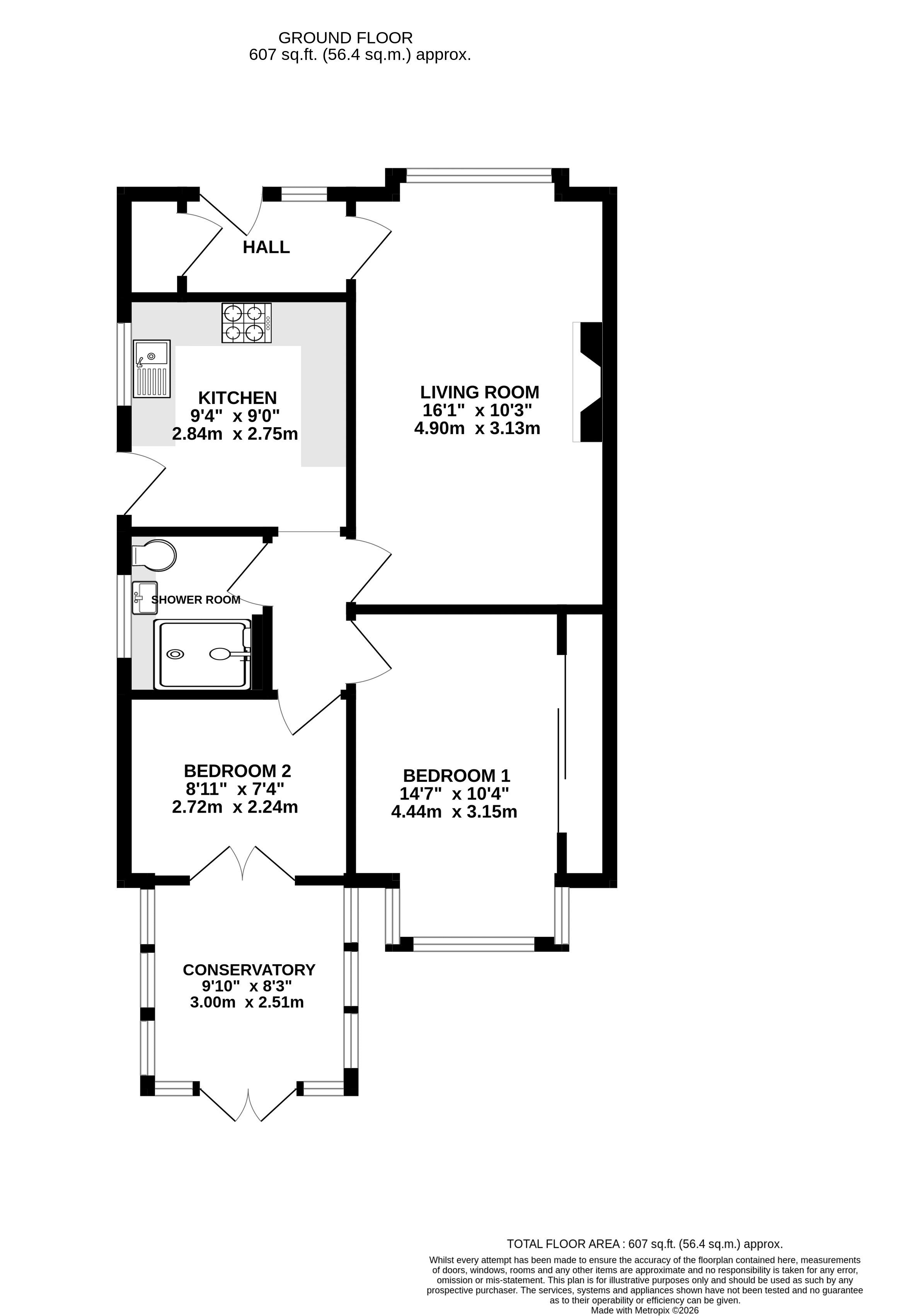 3, Swinsty Court, York floorplan