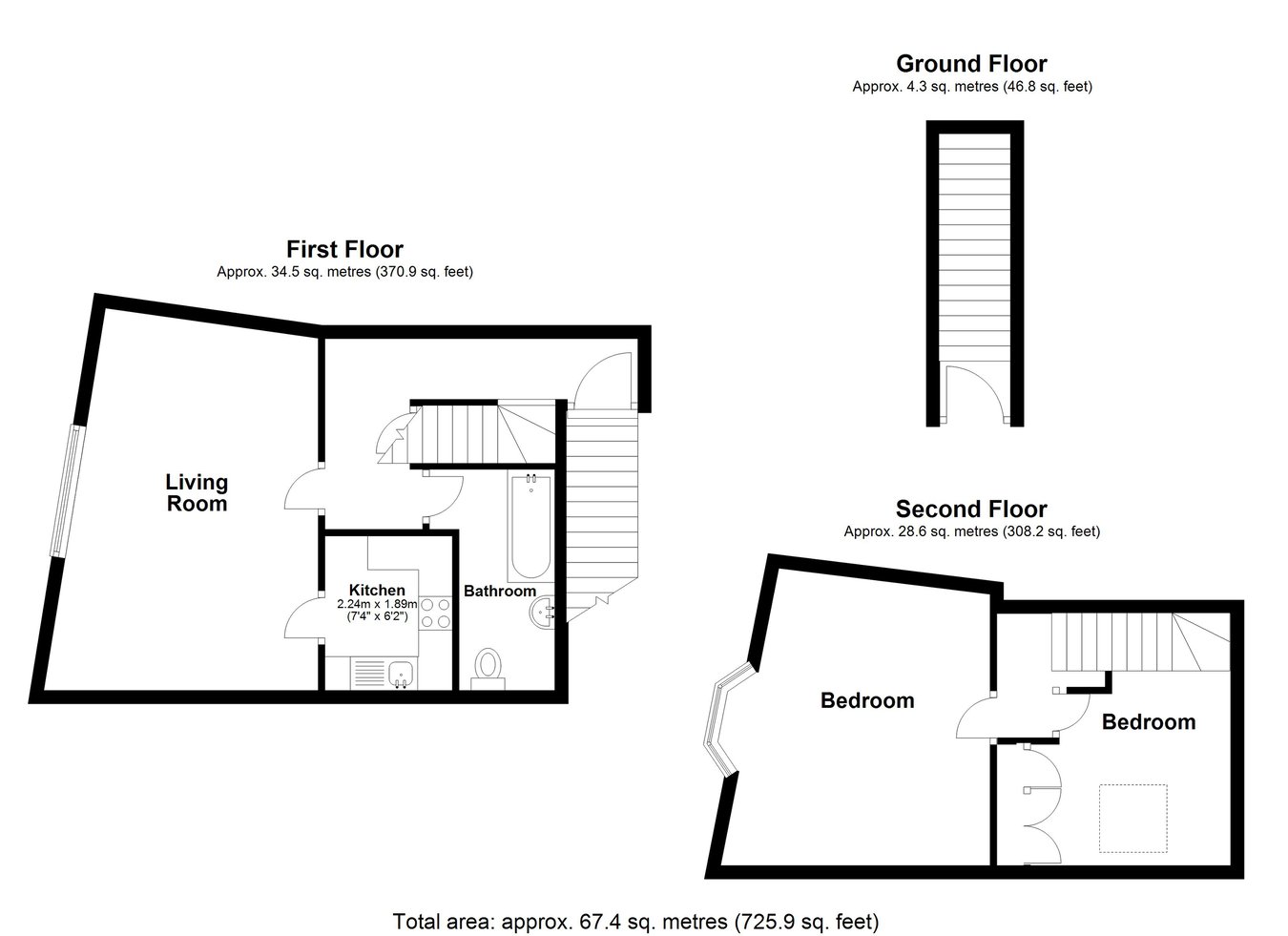 22, Bridge Street, Selkirk floorplan