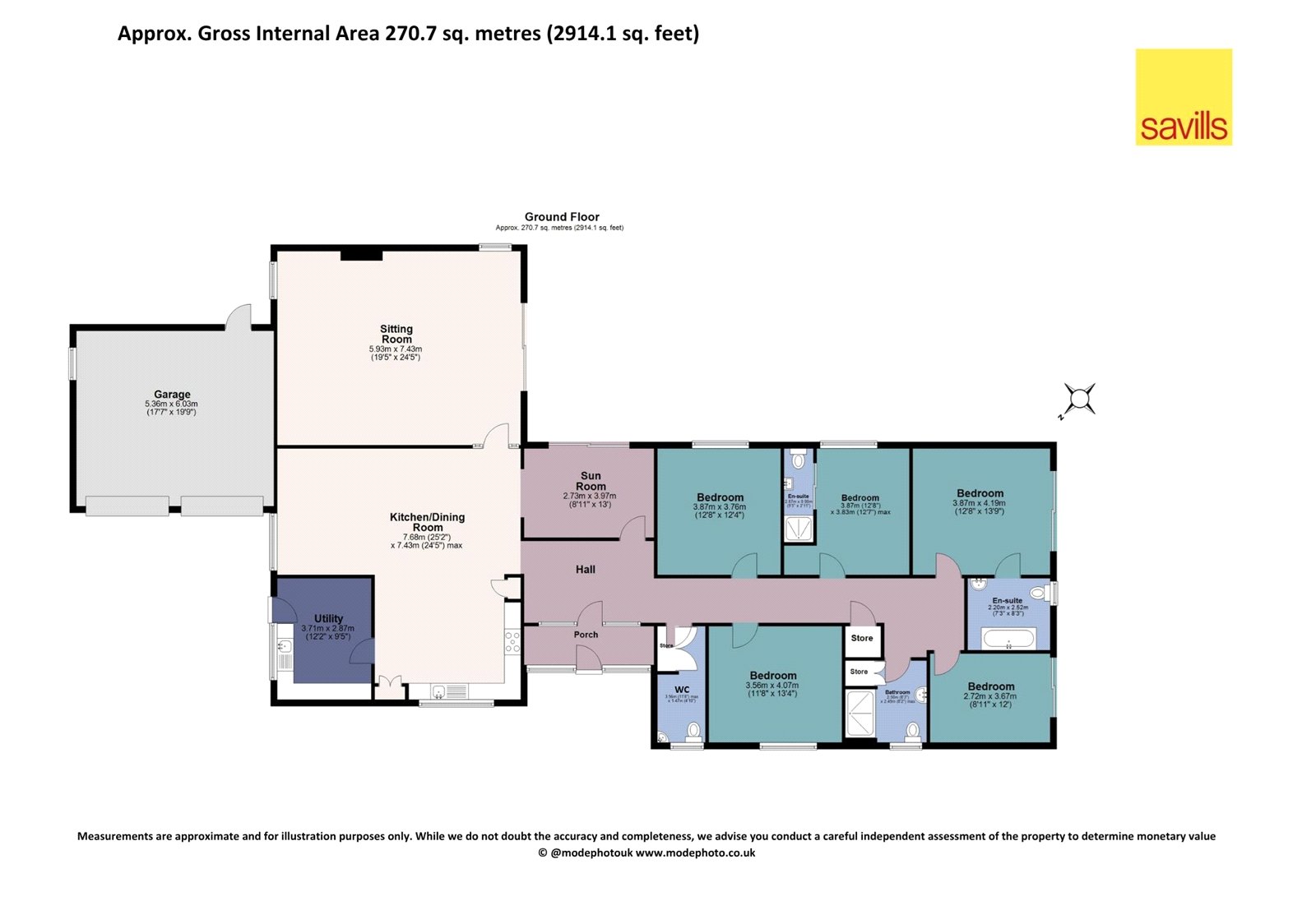 2, Broomheath, Suffolk floorplan