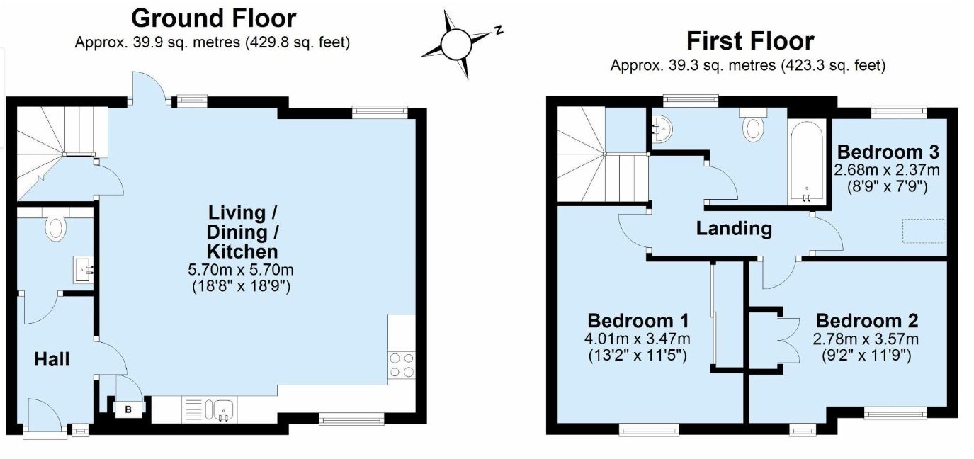1F, Little Wood, Sevenoaks floorplan