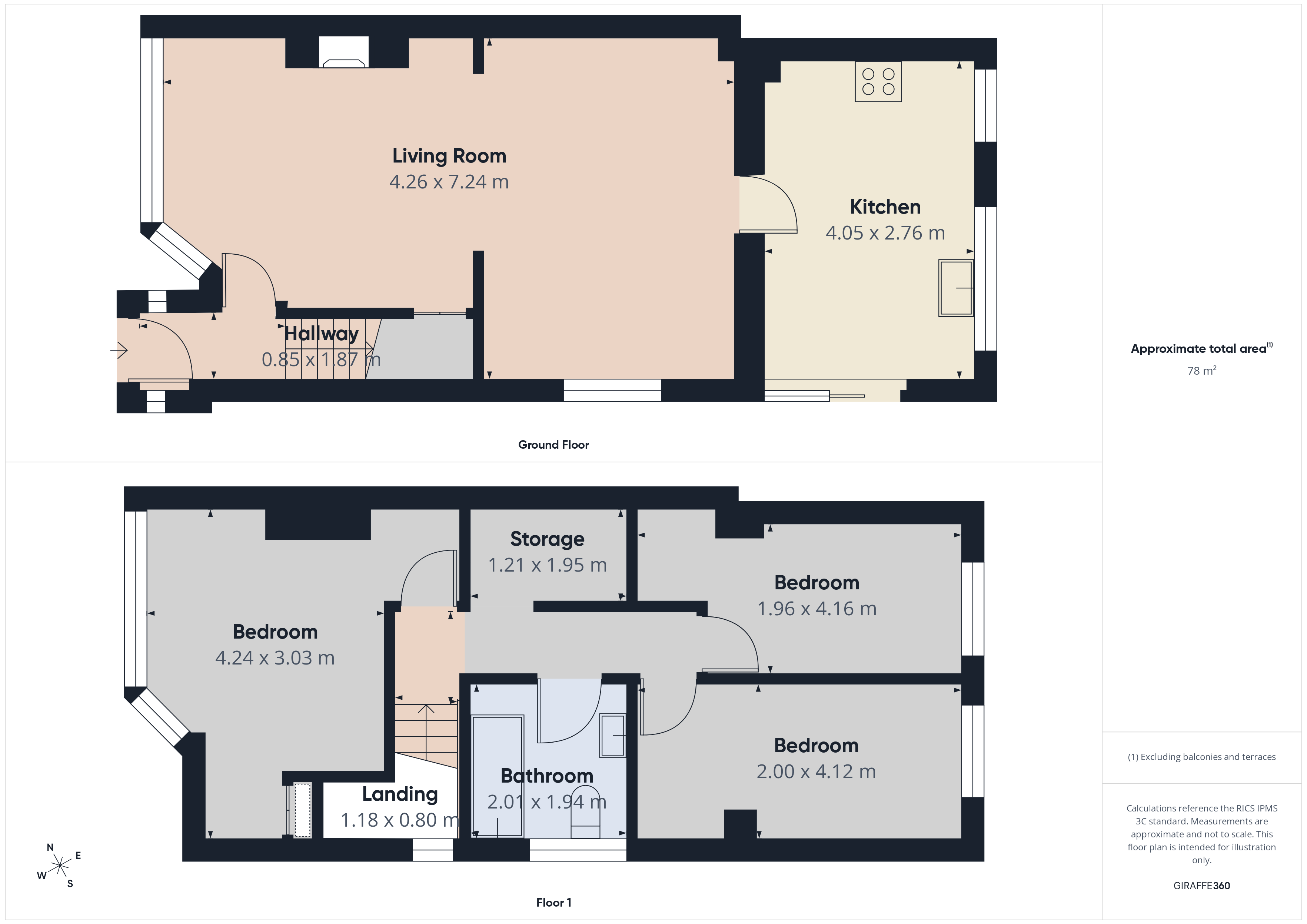 143, Jersey Avenue, Bristol floorplan