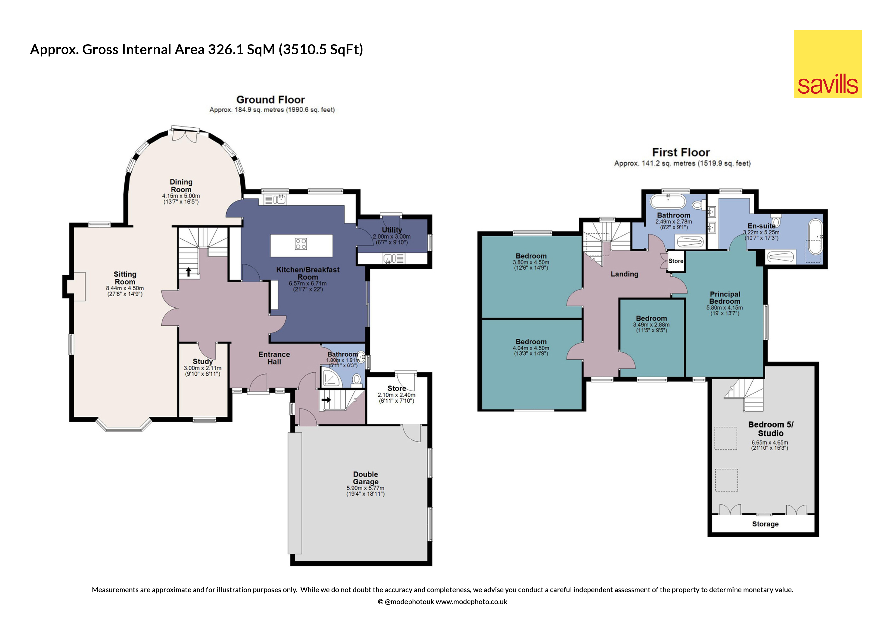 The Chapter House,, Cock Green, Dunmow floorplan