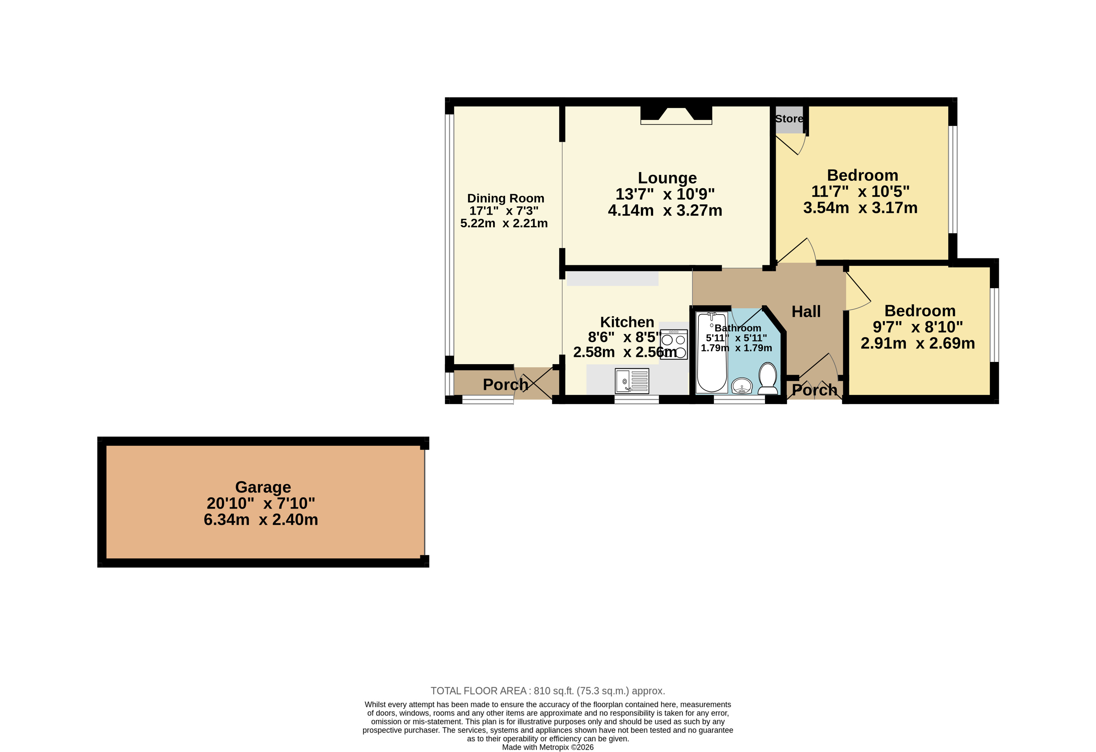 30, Ford Close, Kent floorplan