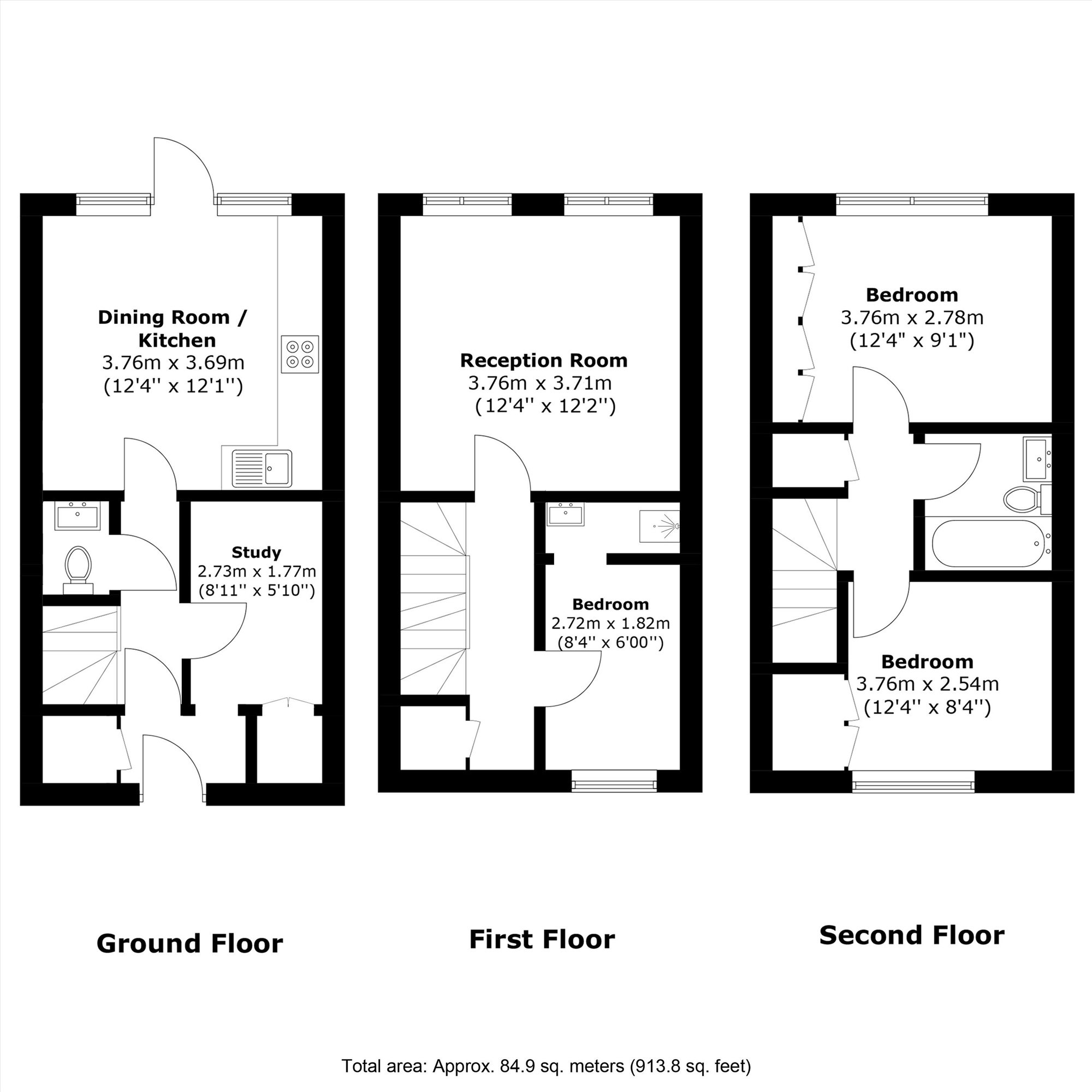 Torrington Place, London floorplan