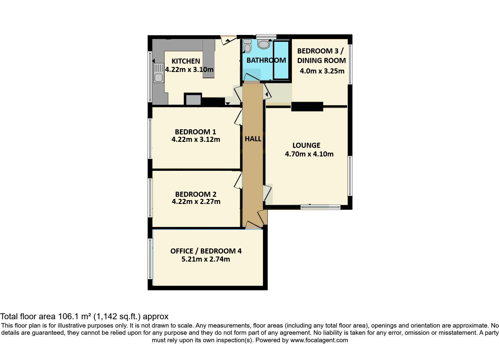 5, Watering Lane, West Winch floorplan