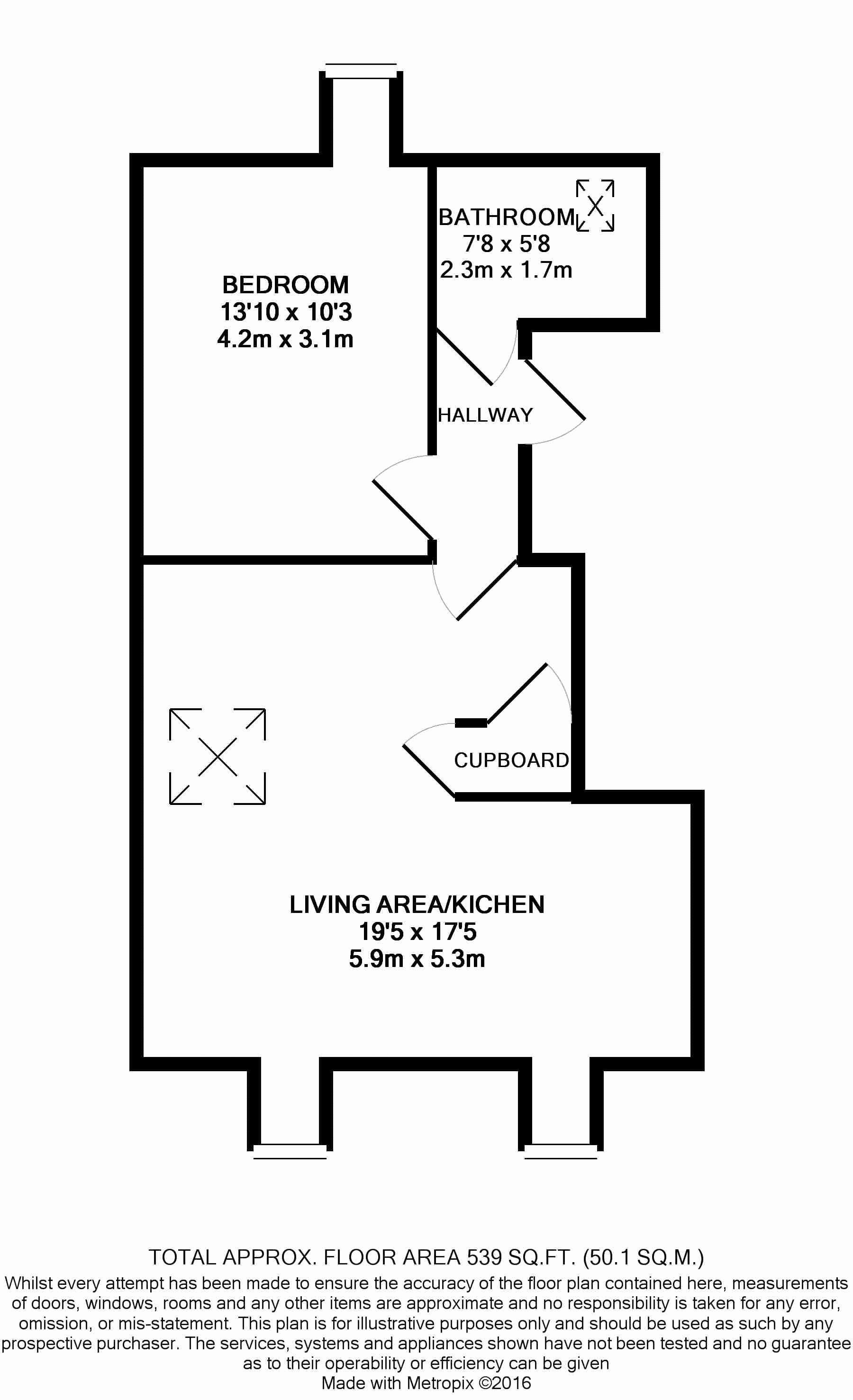 1 Bedrooms Flat to rent in Oxford Road, Kidlington OX5