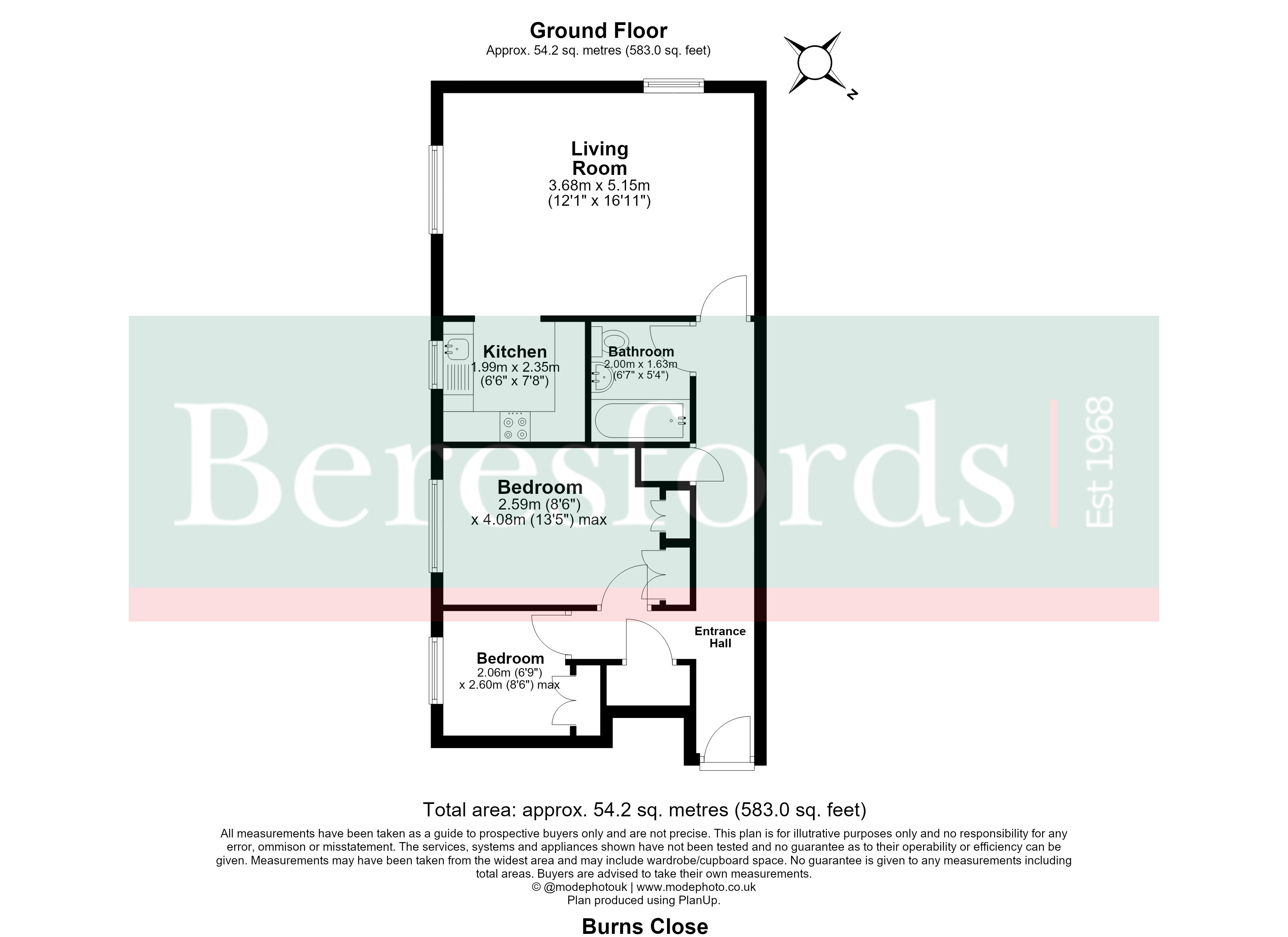 Burns Close, Essex floorplan
